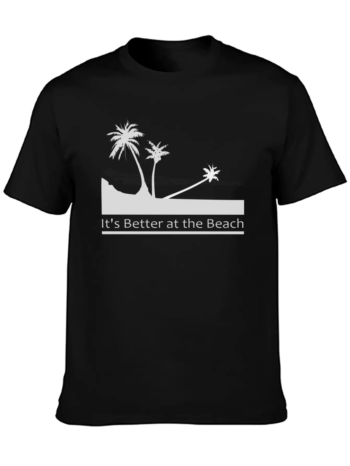 Palm Trees Relaxed Everyday Tee – Lightweight And Durable Cotton