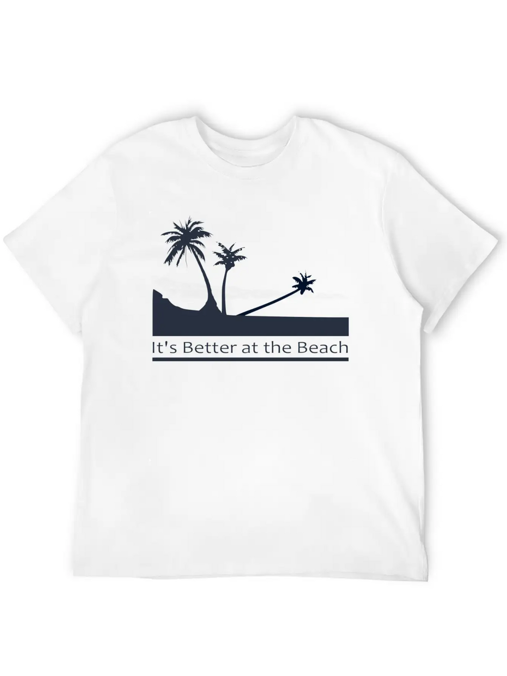 Palm Trees Relaxed Everyday Tee – Lightweight And Durable Cotton