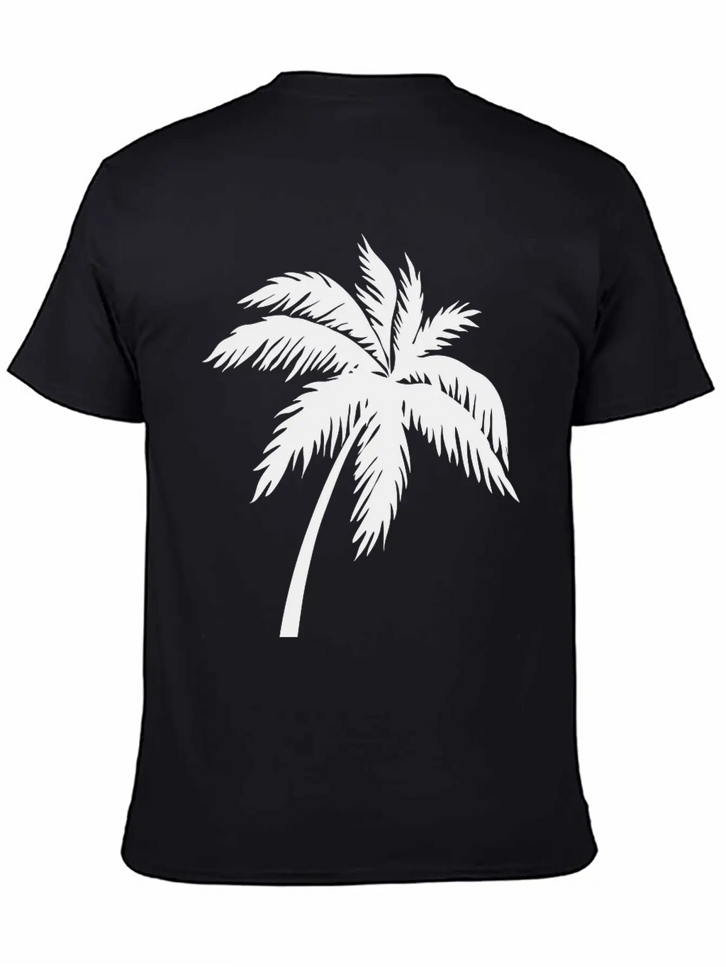 Palmtree Essential Cotton Tee For Daily Outfits – Unisex Style