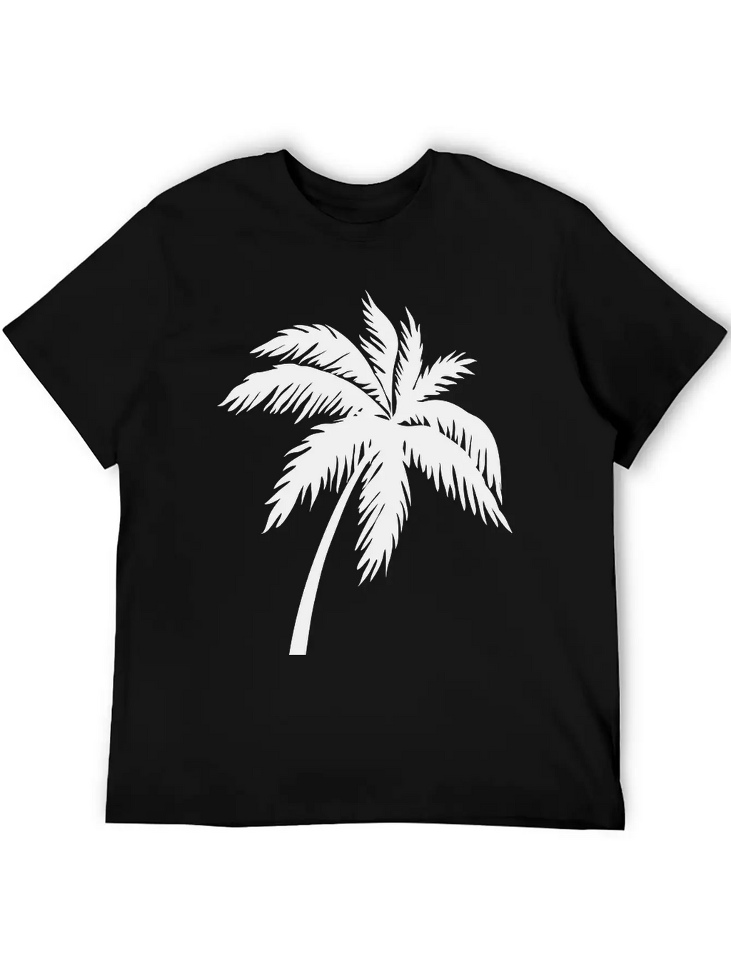 Palmtree Essential Cotton Tee For Daily Outfits – Unisex Style