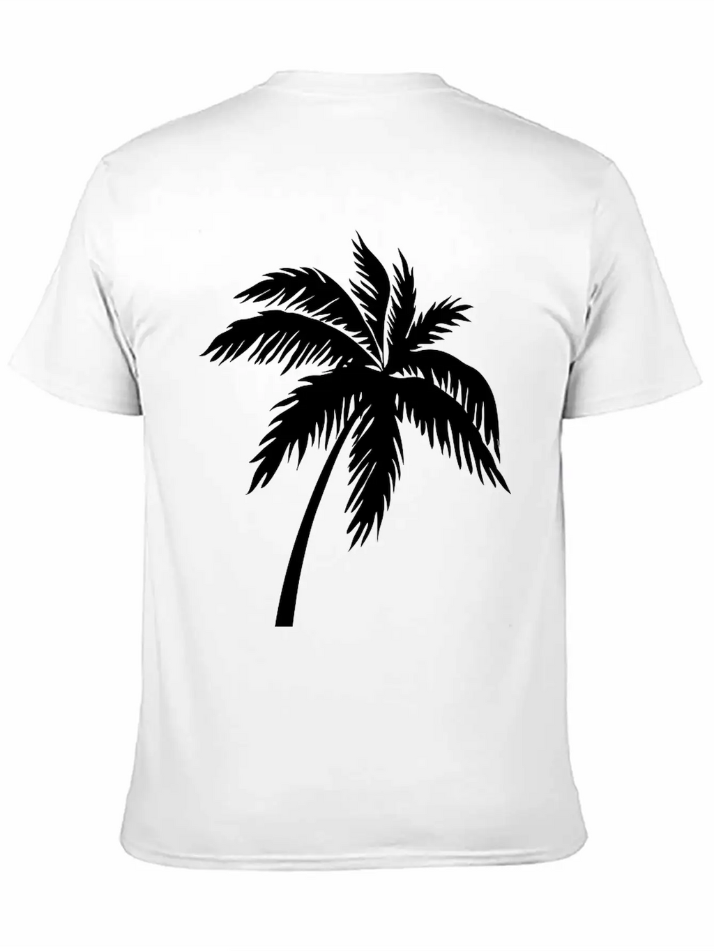 Palmtree Essential Cotton Tee For Daily Outfits – Unisex Style