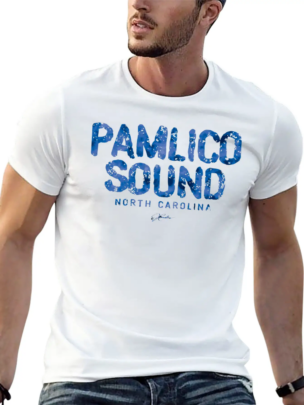 Pamlico Sound NcGift Tee Relaxed Everyday Tee – Lightweight And Durable Cotton