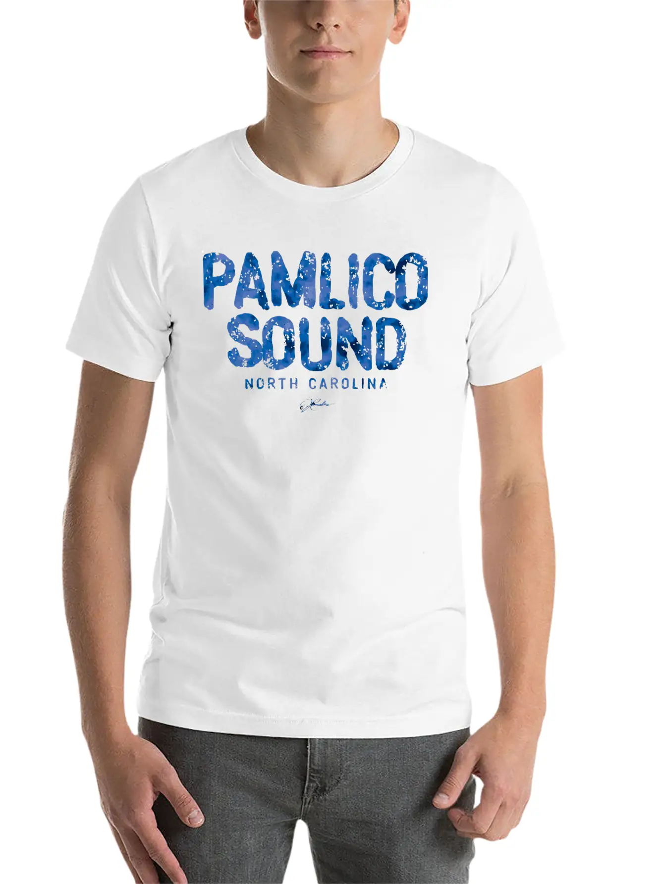 Pamlico Sound NcGift Tee Relaxed Everyday Tee – Lightweight And Durable Cotton