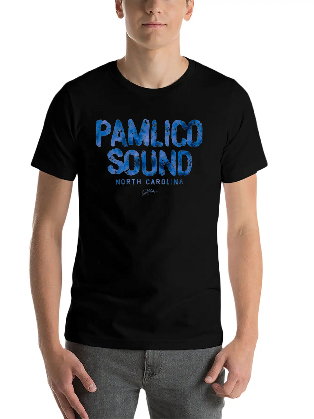 Pamlico Sound NcGift Tee Relaxed Everyday Tee – Lightweight And Durable Cotton