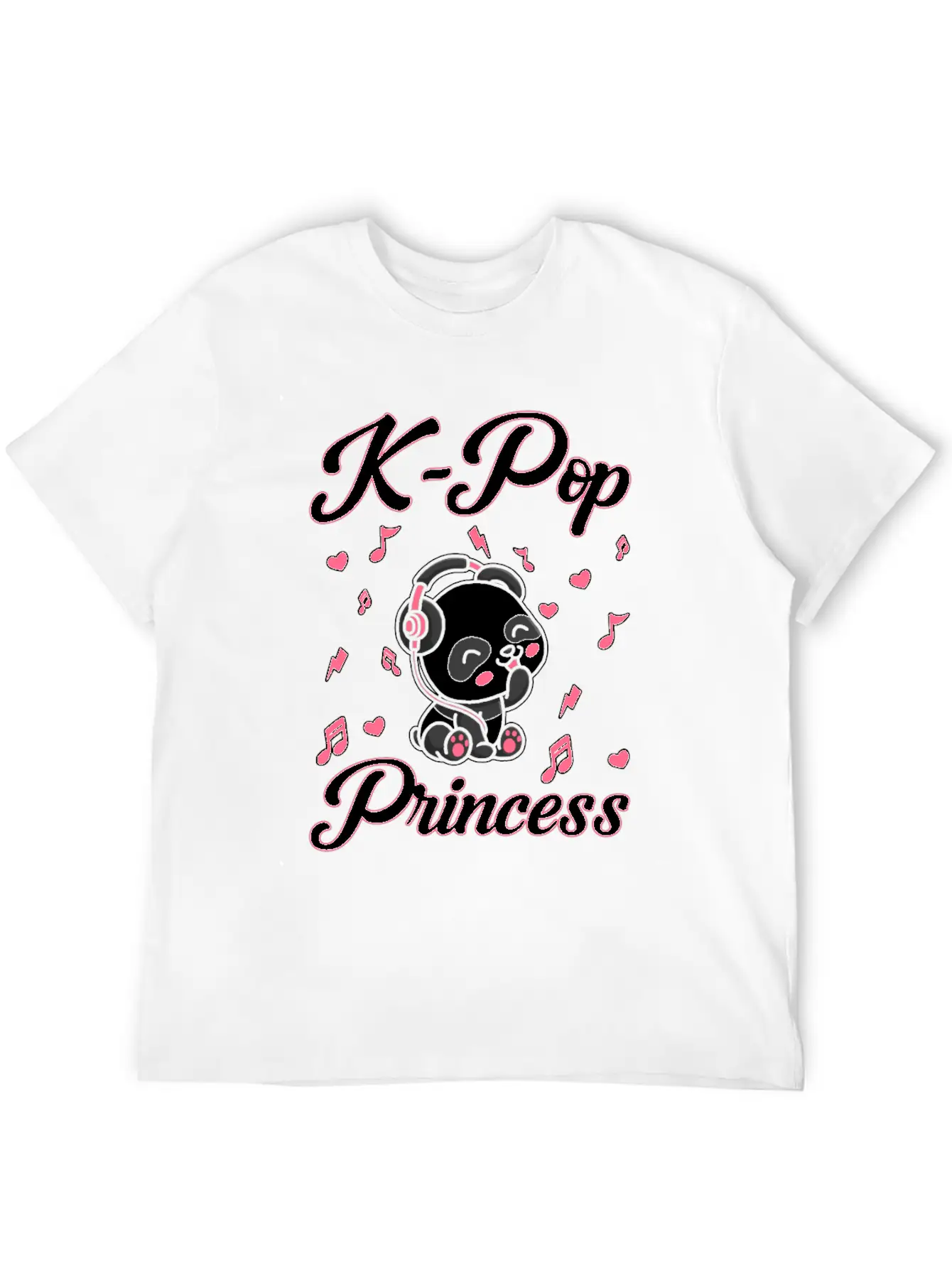 Panda Panda K-Pop Essential Cotton Tee For Daily Outfits – Unisex Style