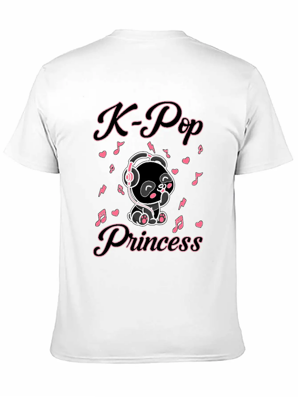 Panda Panda K-Pop Essential Cotton Tee For Daily Outfits – Unisex Style