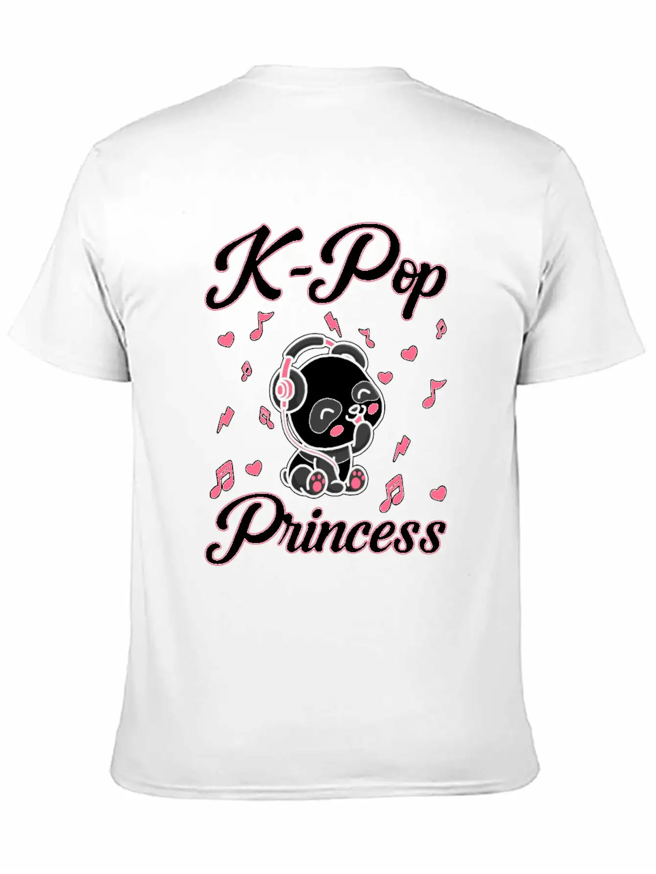 Panda Panda K-Pop Essential Cotton Tee For Daily Outfits – Unisex Style