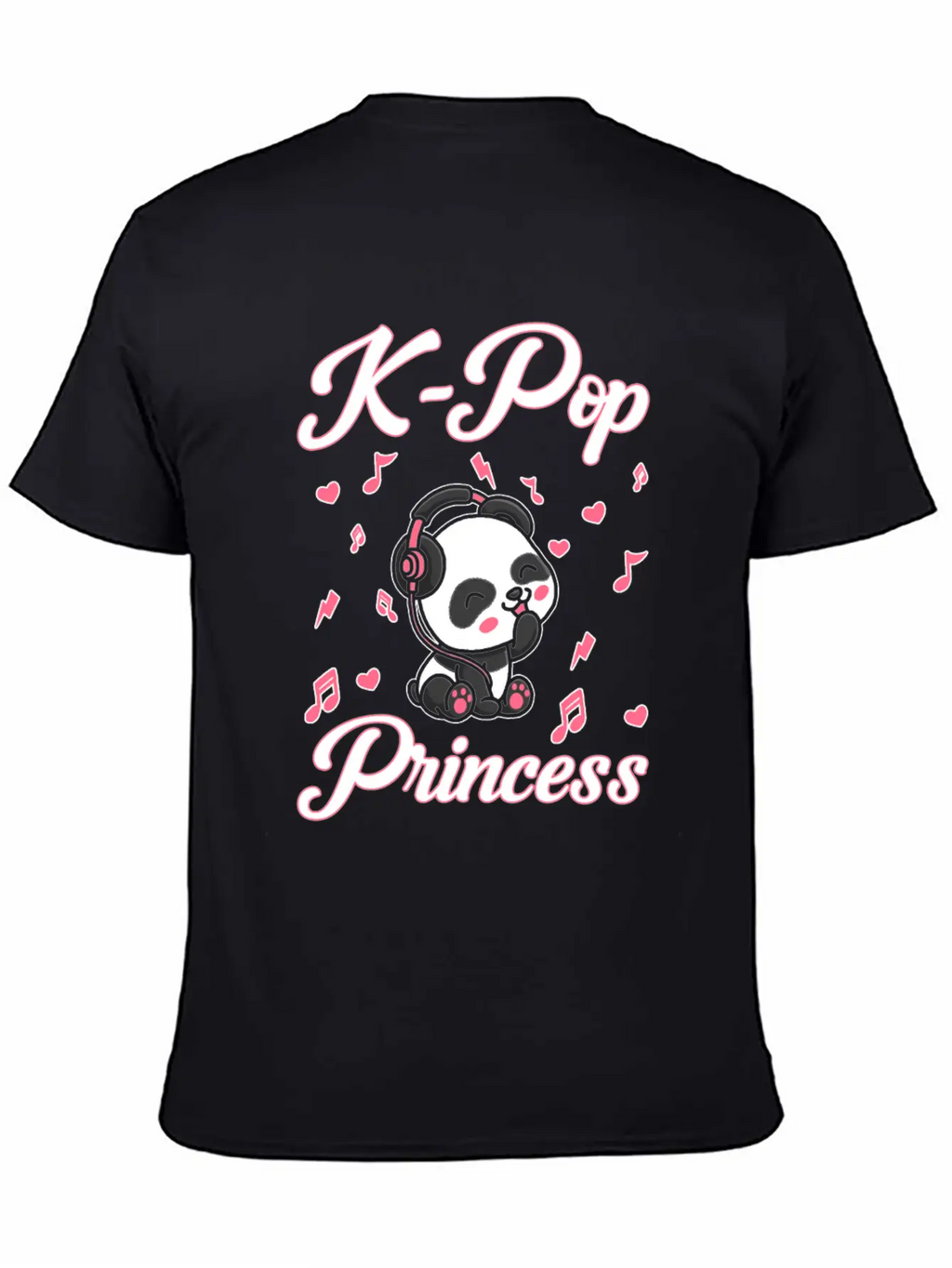 Panda Panda K-Pop Essential Cotton Tee For Daily Outfits – Unisex Style