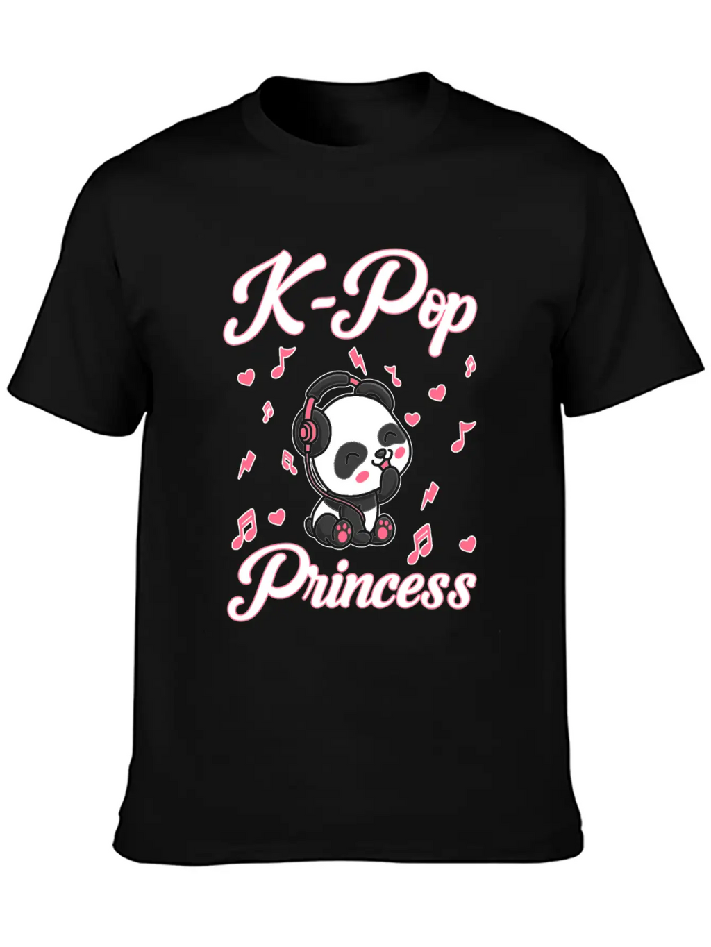 Panda Panda K-Pop Essential Cotton Tee For Daily Outfits – Unisex Style