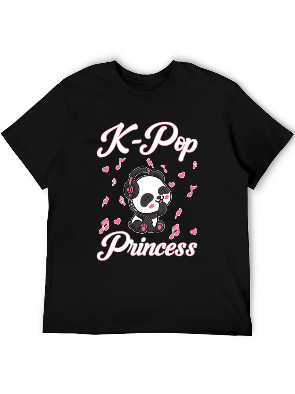 Panda Panda K-Pop Essential Cotton Tee For Daily Outfits – Unisex Style