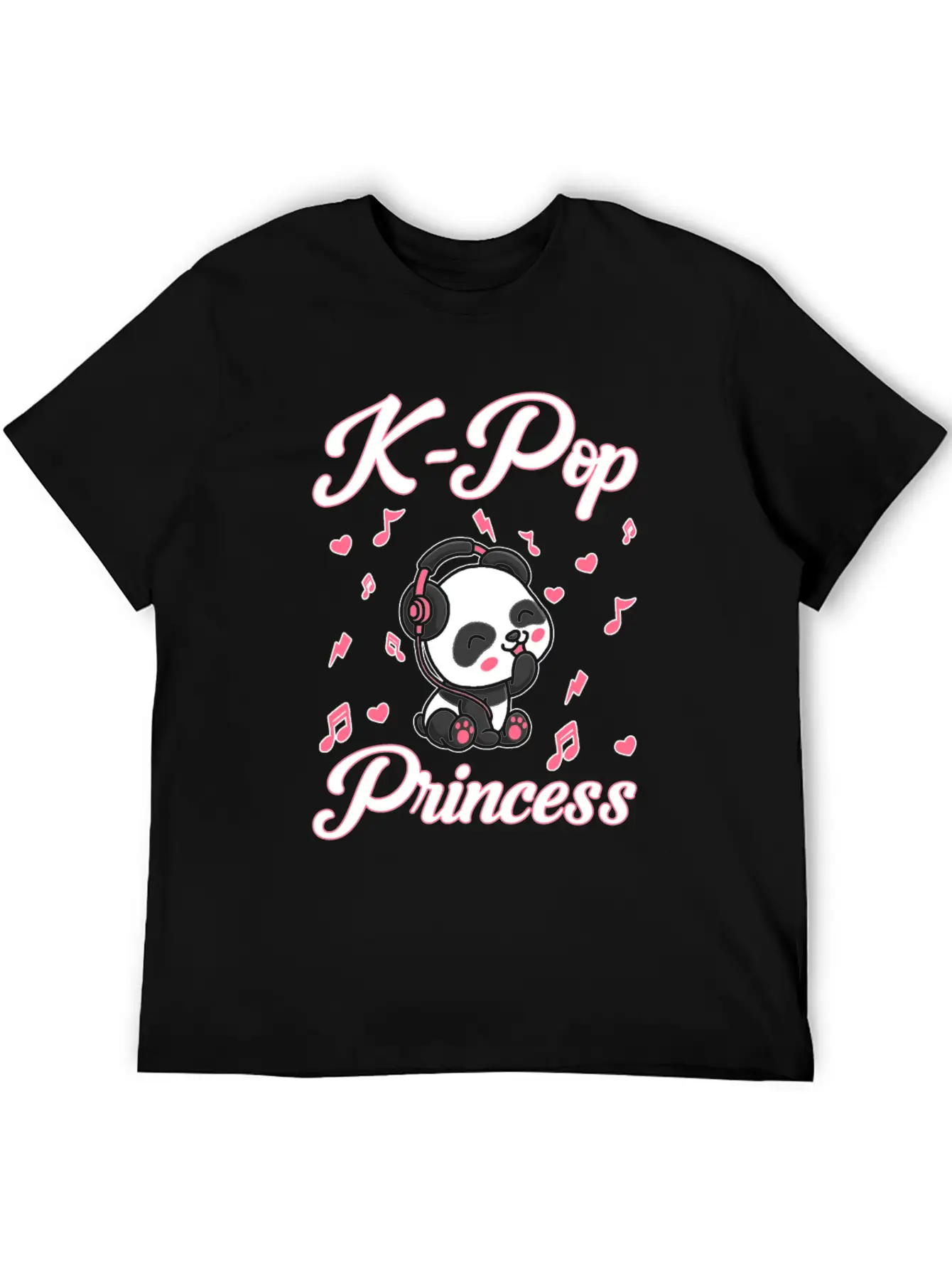 Panda Panda K-Pop Essential Cotton Tee For Daily Outfits – Unisex Style
