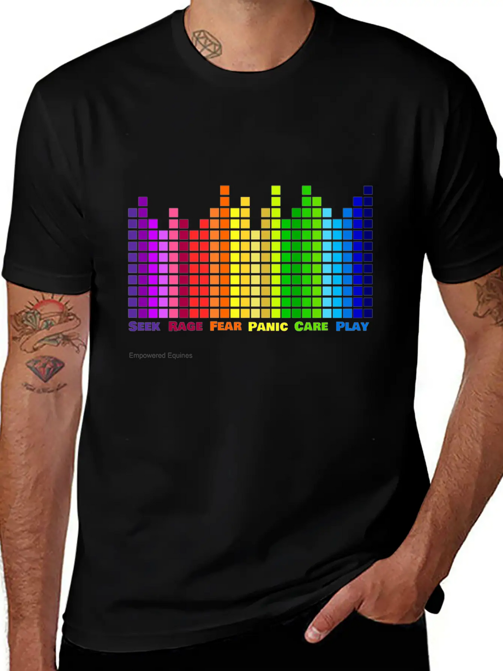 Pankseppequal Essential Cotton Tee For Daily Outfits – Unisex Style