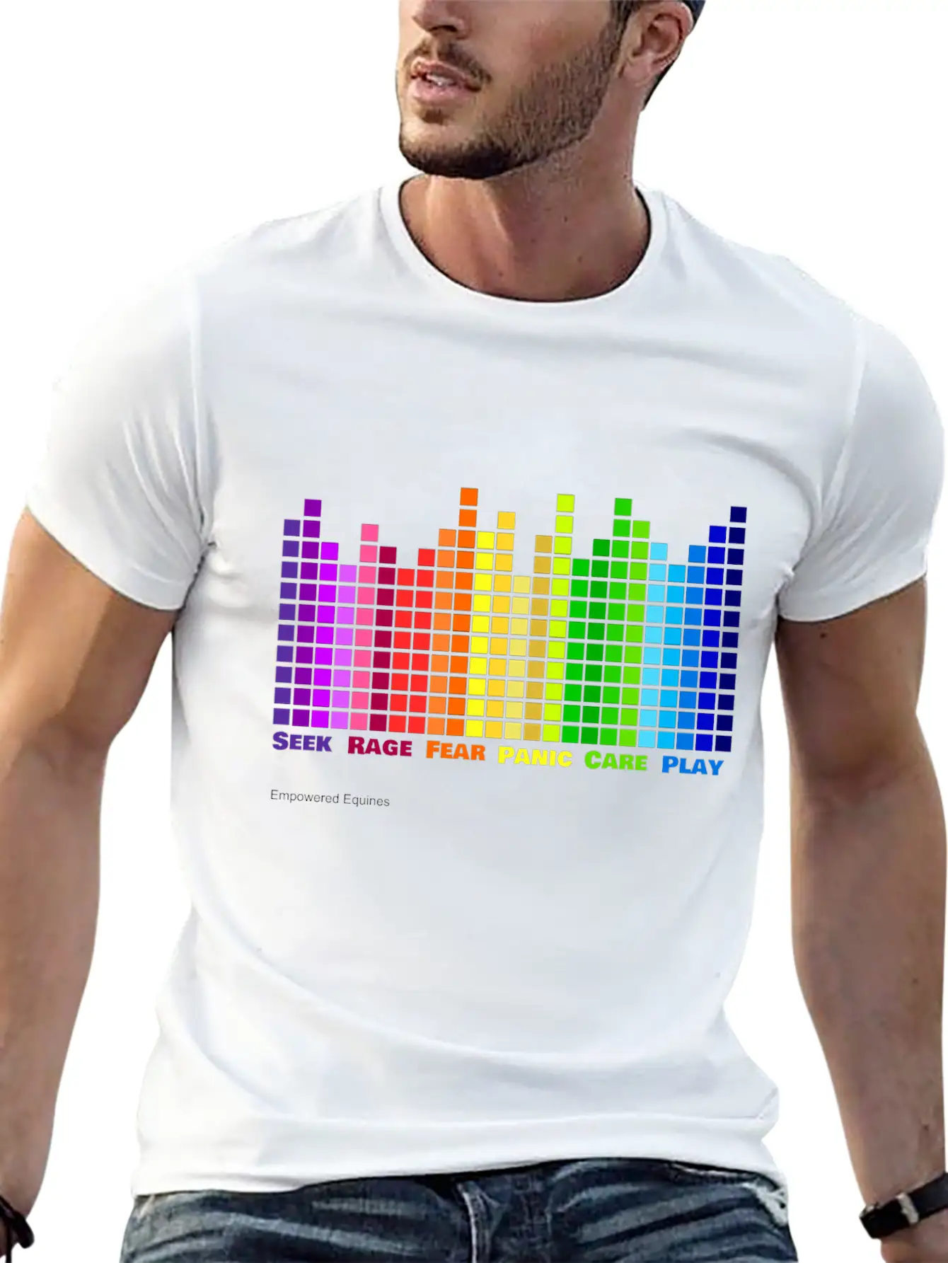 Pankseppequal Essential Cotton Tee For Daily Outfits – Unisex Style