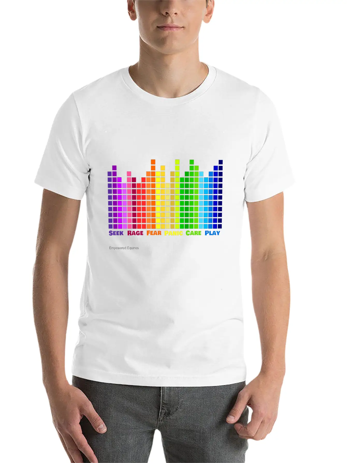 Pankseppequal Essential Cotton Tee For Daily Outfits – Unisex Style