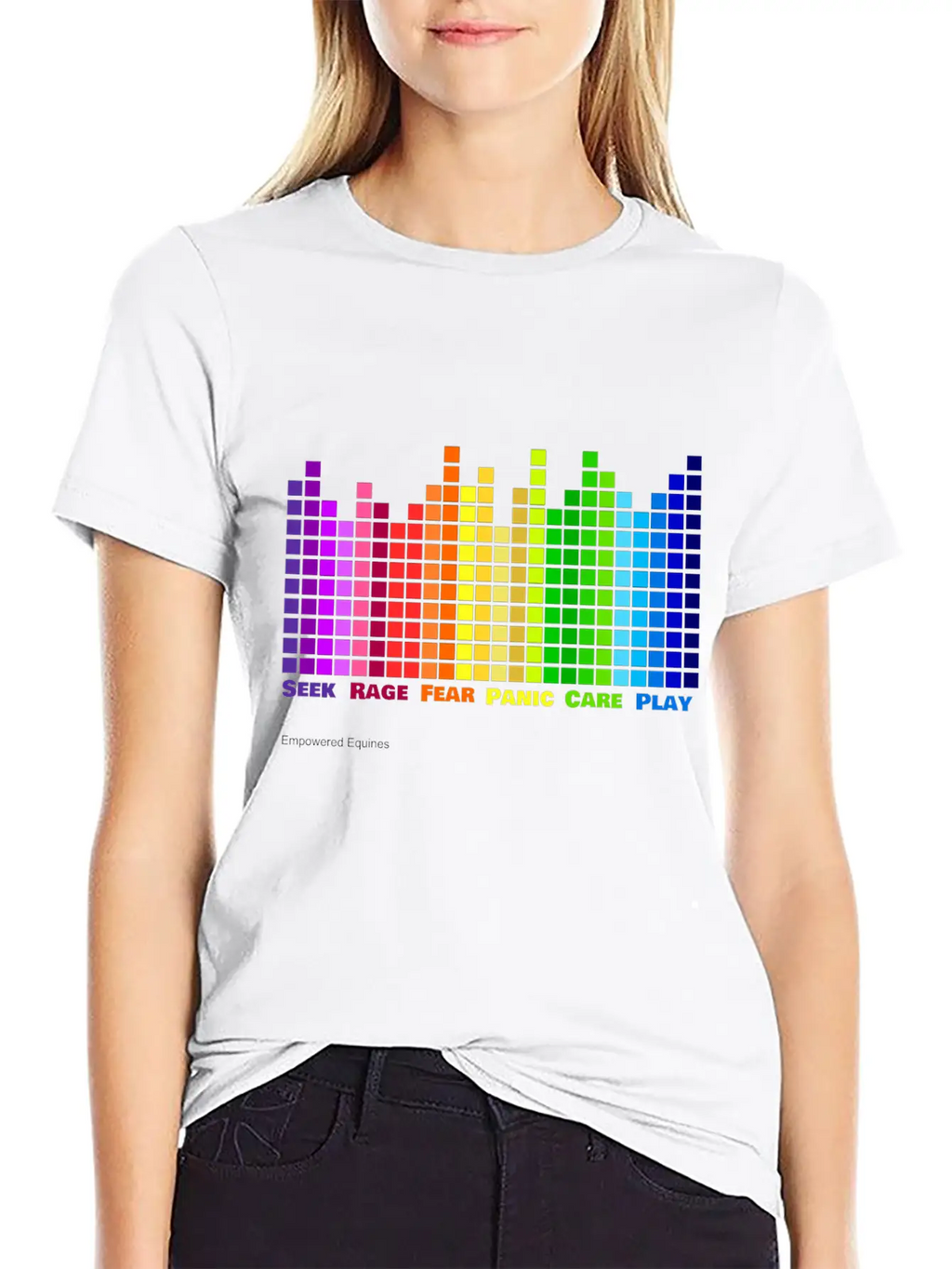 Pankseppequal Essential Cotton Tee For Daily Outfits – Unisex Style