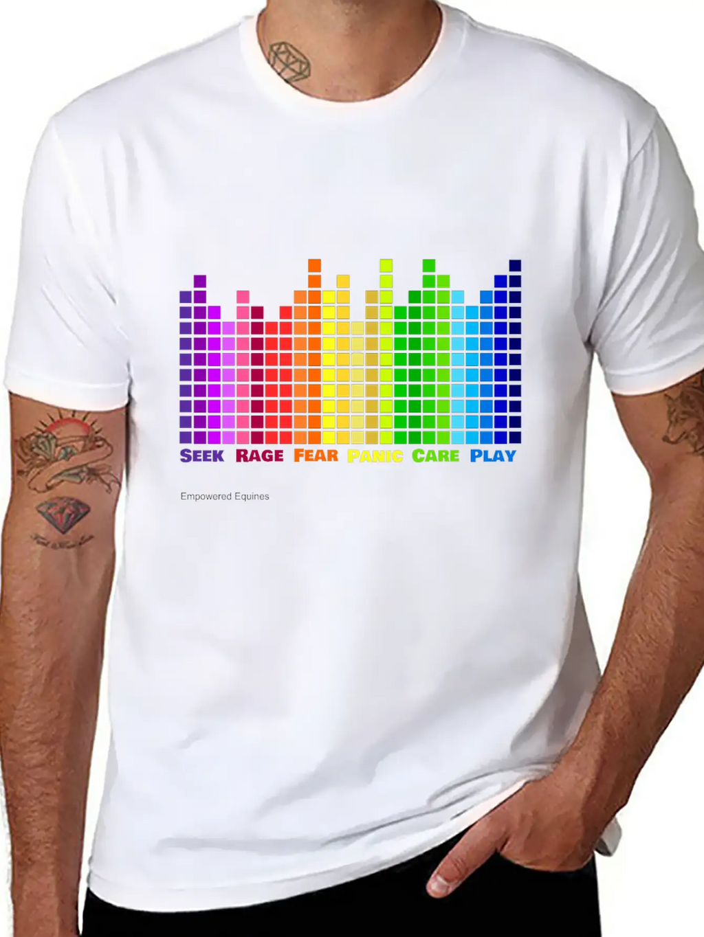 Pankseppequal Essential Cotton Tee For Daily Outfits – Unisex Style