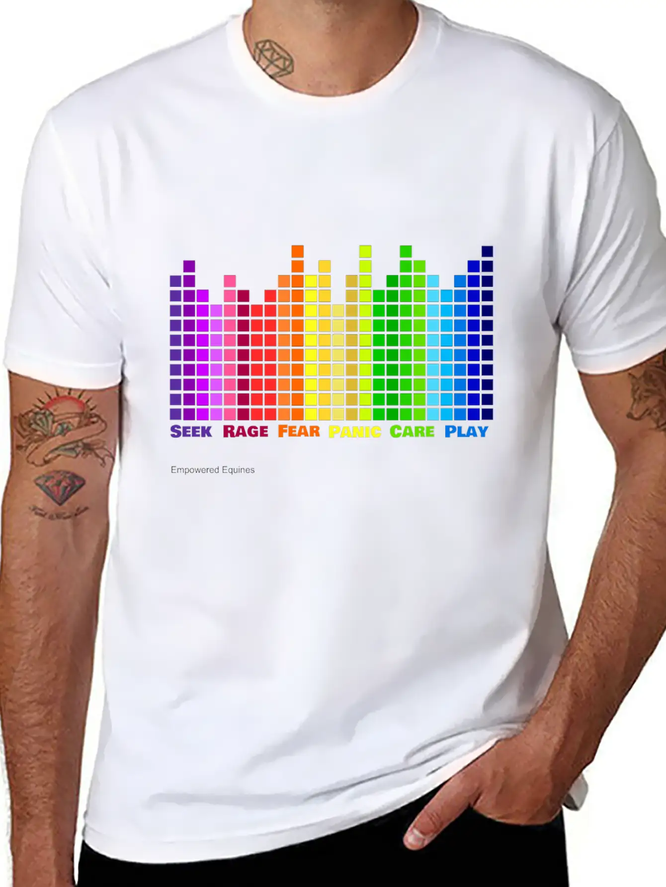 Pankseppequal Essential Cotton Tee For Daily Outfits – Unisex Style