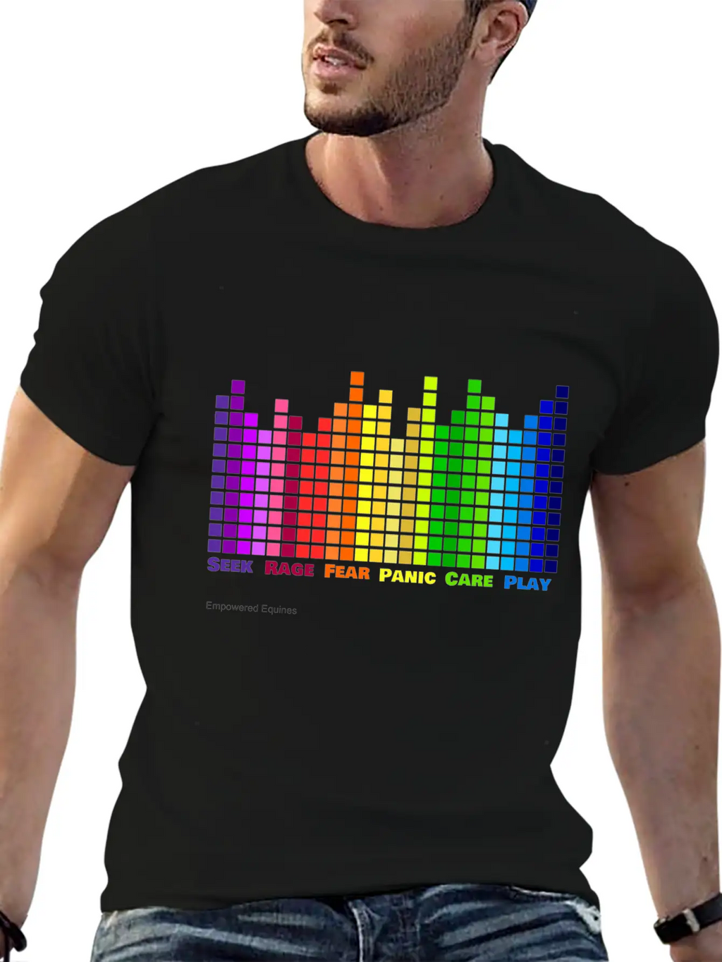 Pankseppequal Essential Cotton Tee For Daily Outfits – Unisex Style