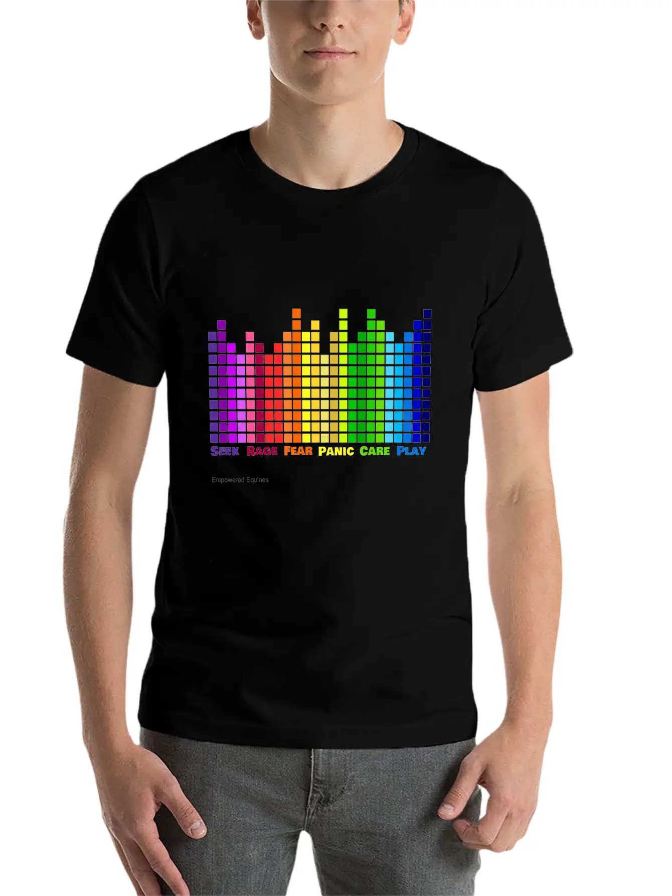 Pankseppequal Essential Cotton Tee For Daily Outfits – Unisex Style