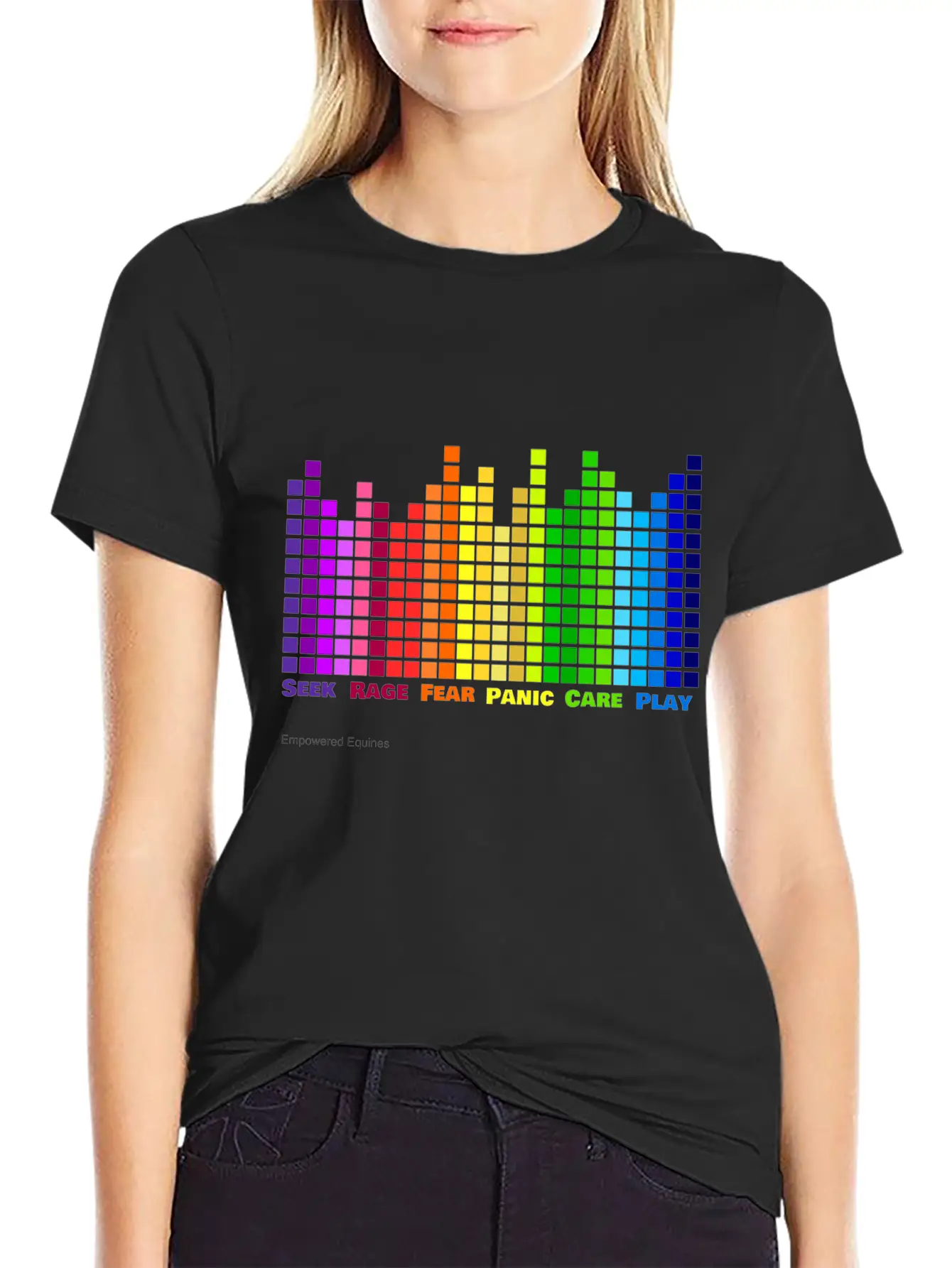Pankseppequal Essential Cotton Tee For Daily Outfits – Unisex Style