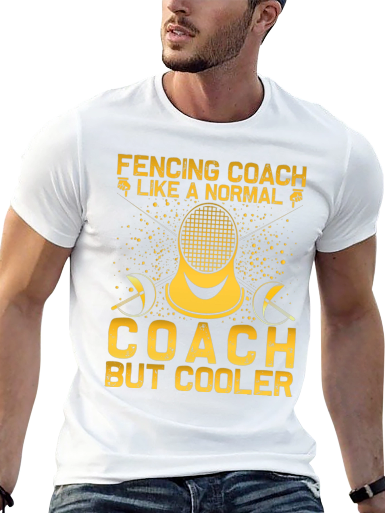 Fencing Coach T-Shirt: Cooler Than Normal Tee