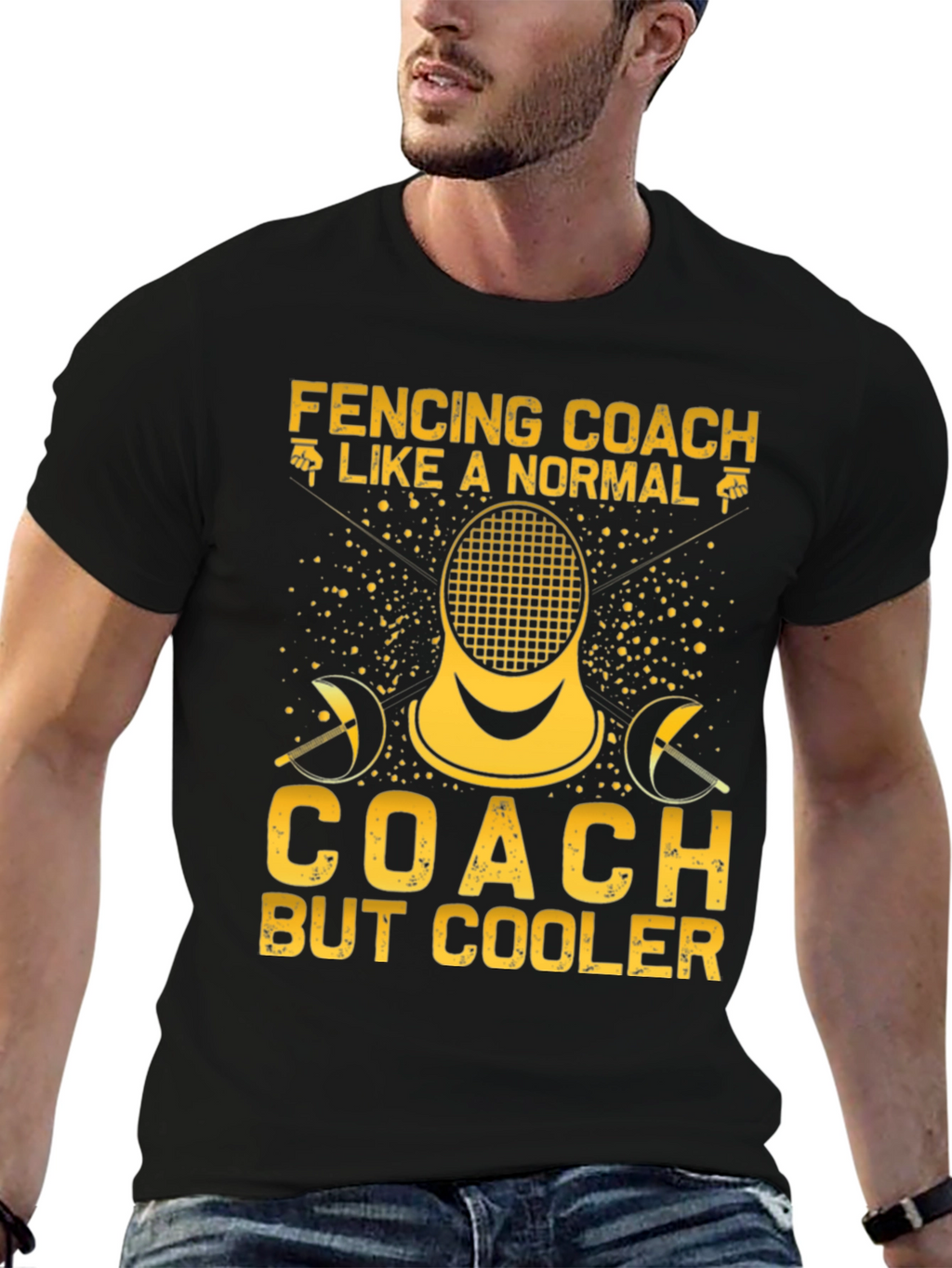 Fencing Coach T-Shirt: Cooler Than Normal Tee