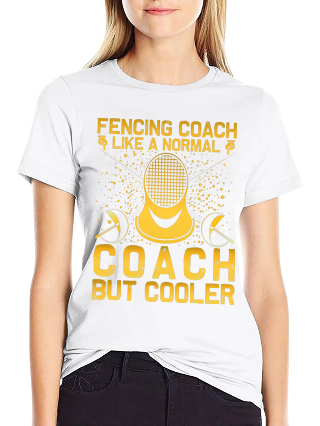 Fencing Coach T-Shirt: Cooler Than Normal Tee
