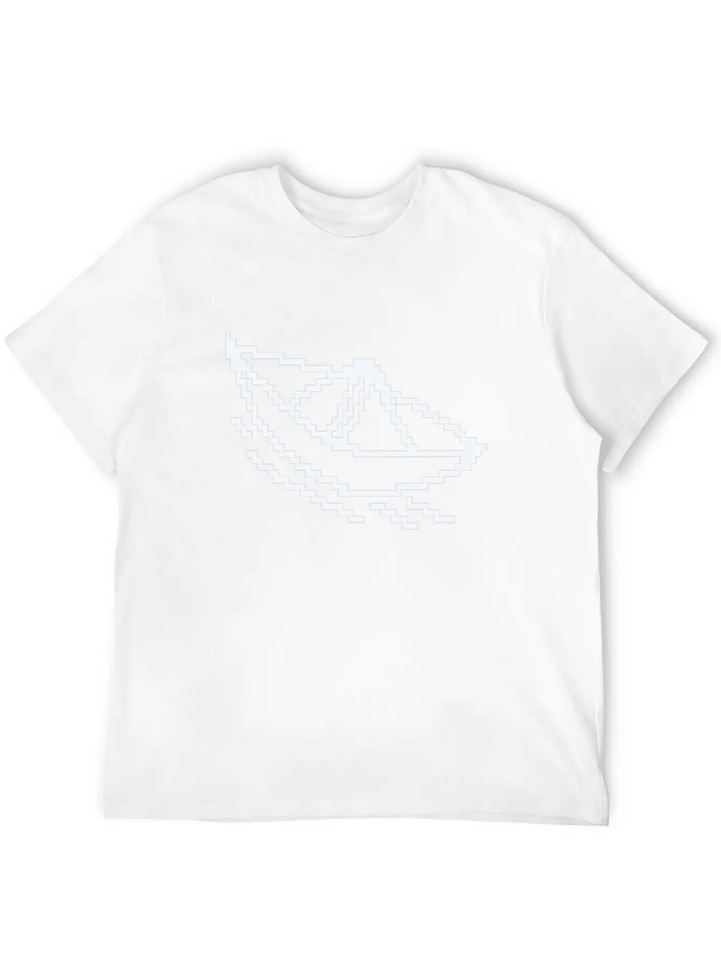Paper Ship Pixel Art Vintage Ship Boat Lover Unisex Casual T-Shirt – Clean Design For Daily Comfort