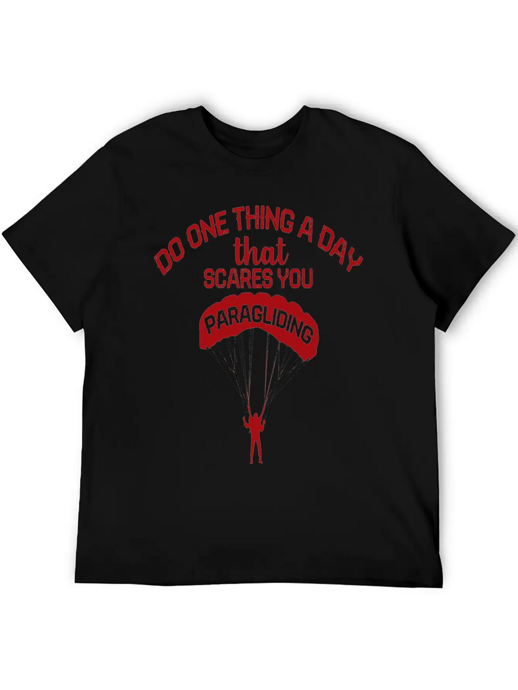 Paragliding Flying Paraglider Scares Paraglider Classic Cotton Tee – Unisex Comfort For Any Season