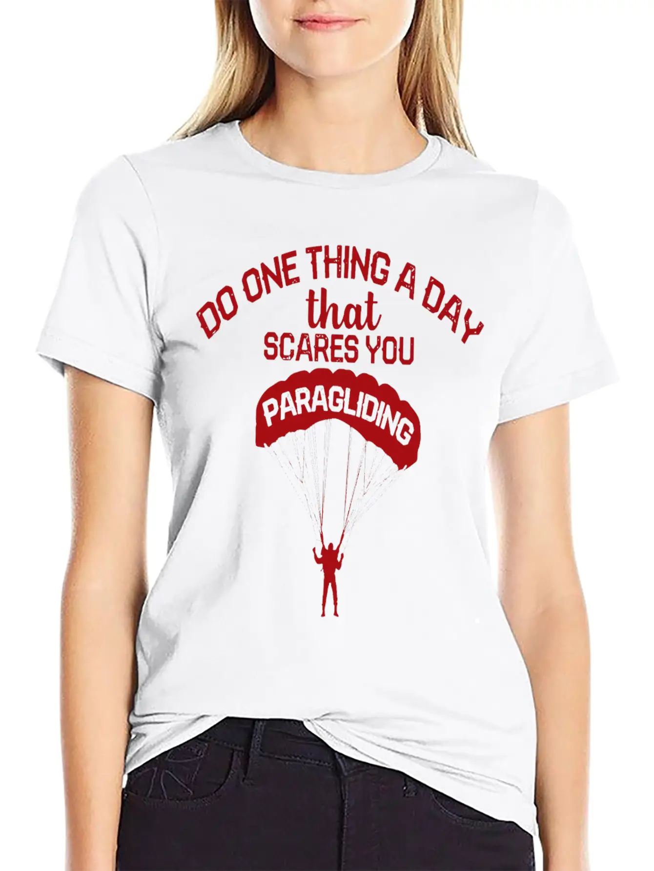 Paragliding Flying Paraglider Scares Paraglider Classic Cotton Tee – Unisex Comfort For Any Season