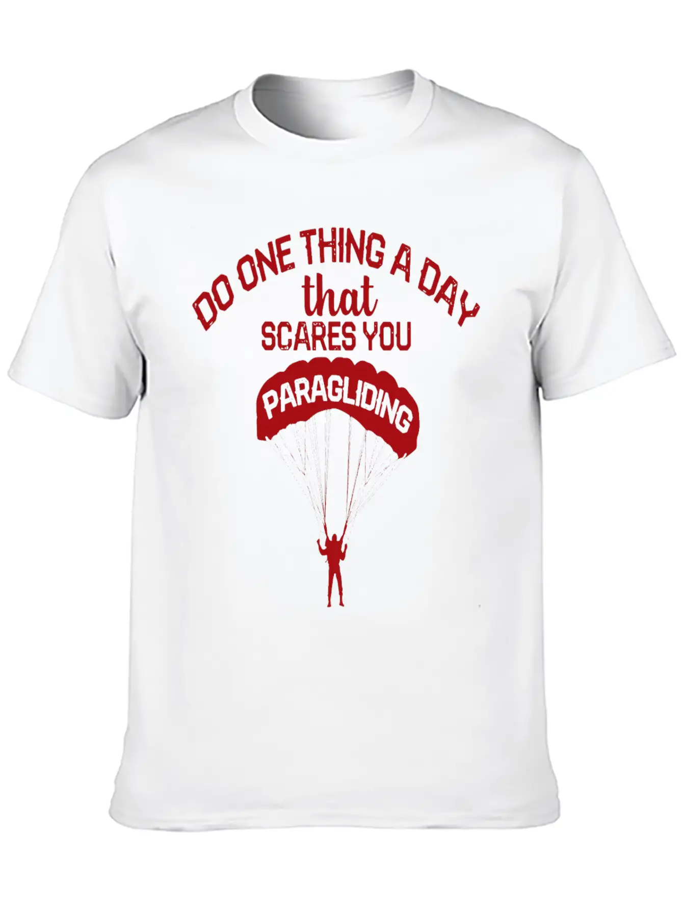 Paragliding Flying Paraglider Scares Paraglider Classic Cotton Tee – Unisex Comfort For Any Season