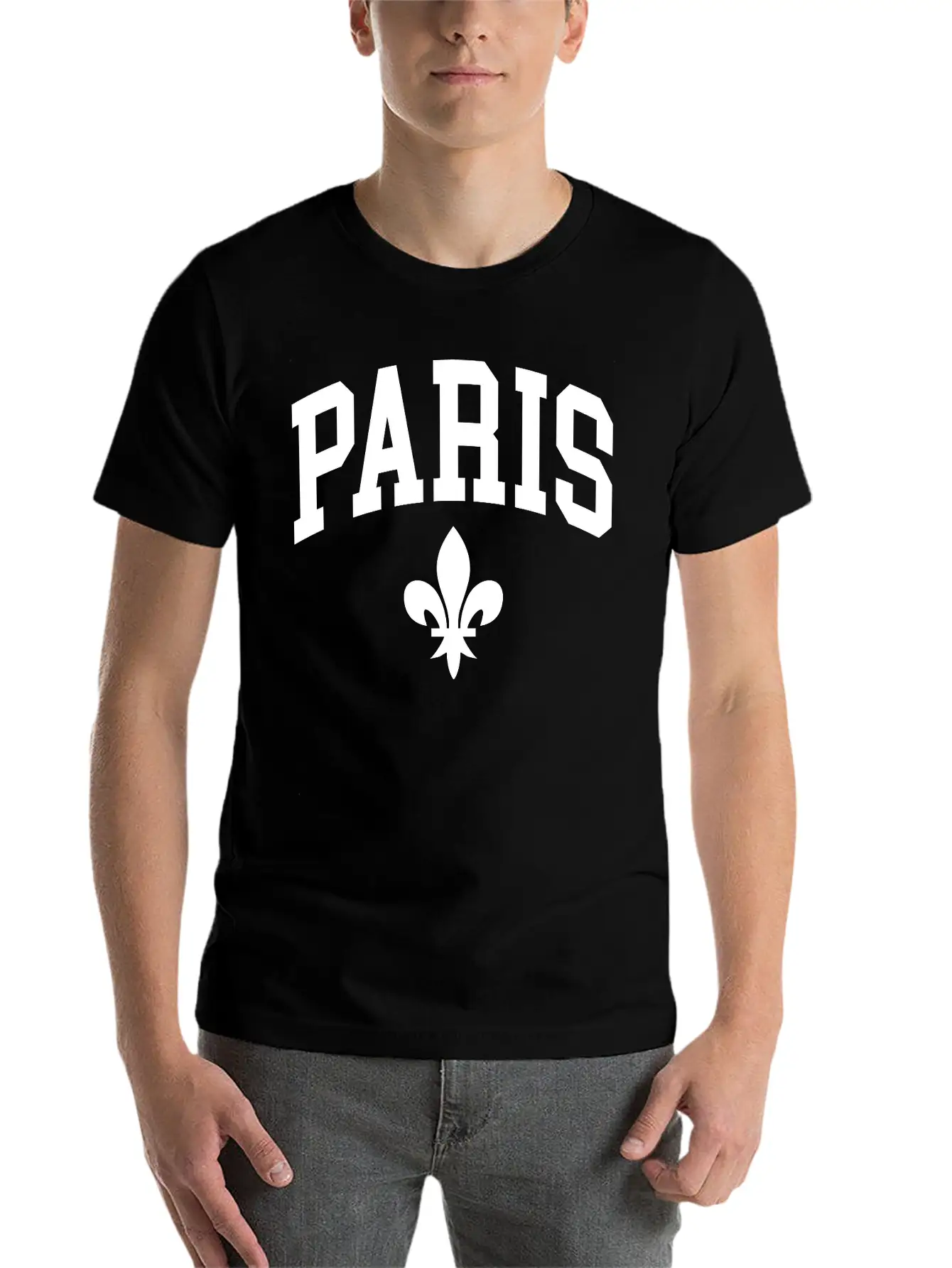 Paris Breathable Graphic T-Shirt – Perfect For Casual Days