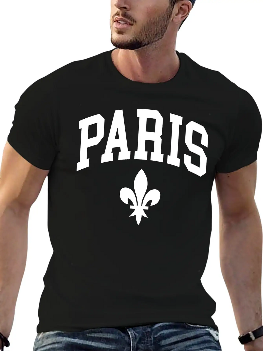 Paris Breathable Graphic T-Shirt – Perfect For Casual Days
