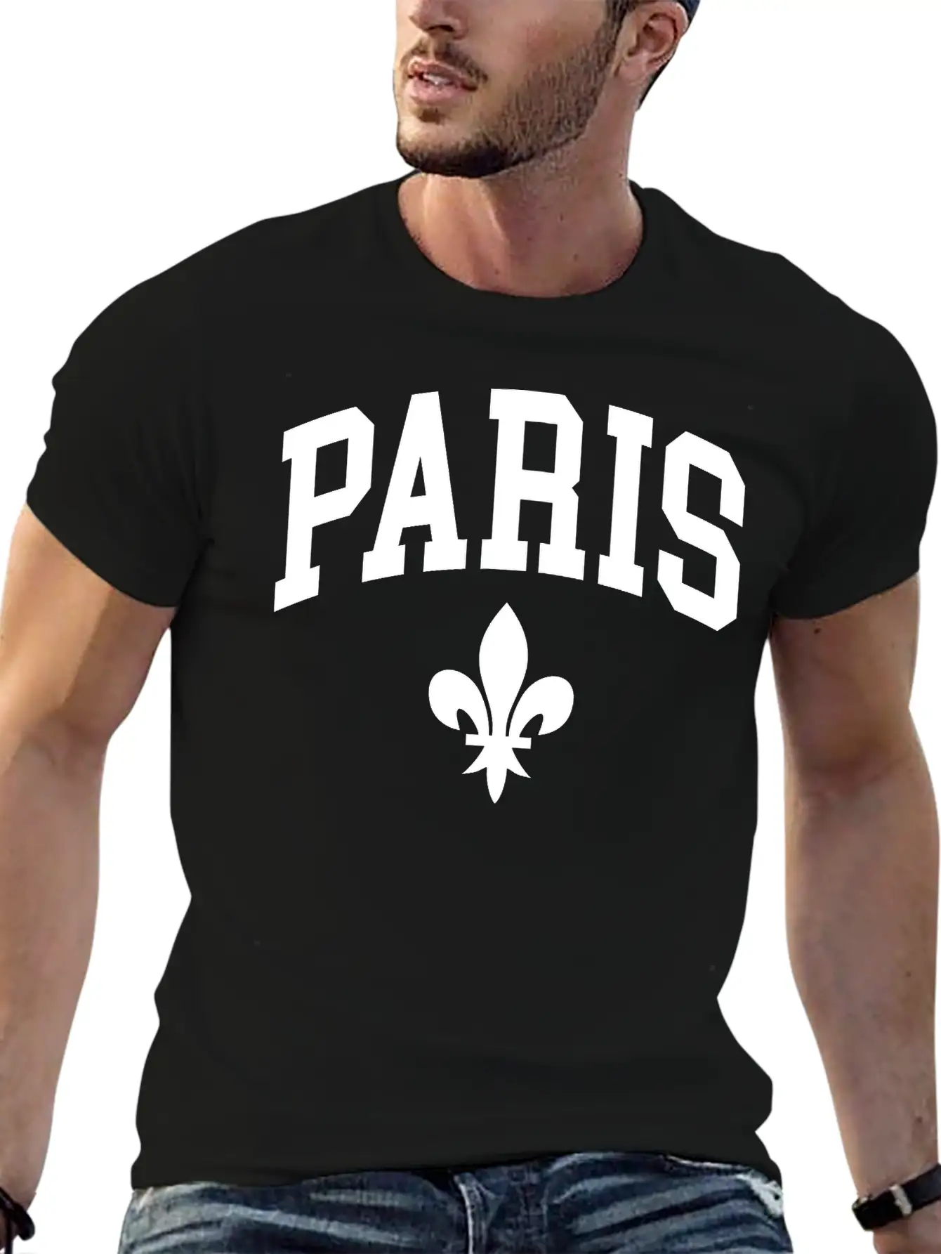 Paris Breathable Graphic T-Shirt – Perfect For Casual Days