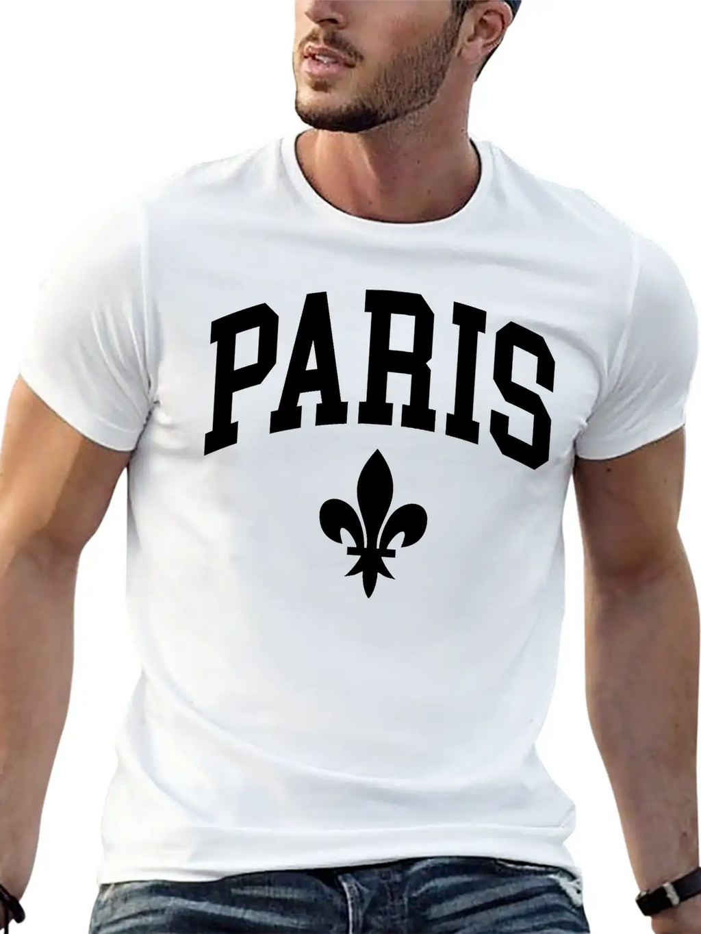 Paris Breathable Graphic T-Shirt – Perfect For Casual Days