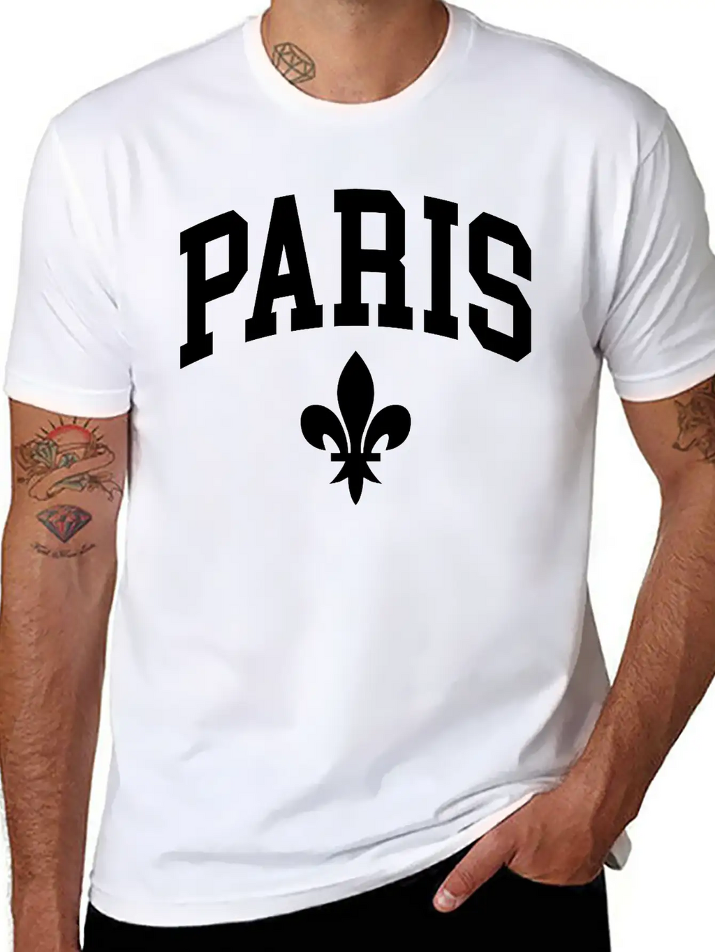 Paris Breathable Graphic T-Shirt – Perfect For Casual Days