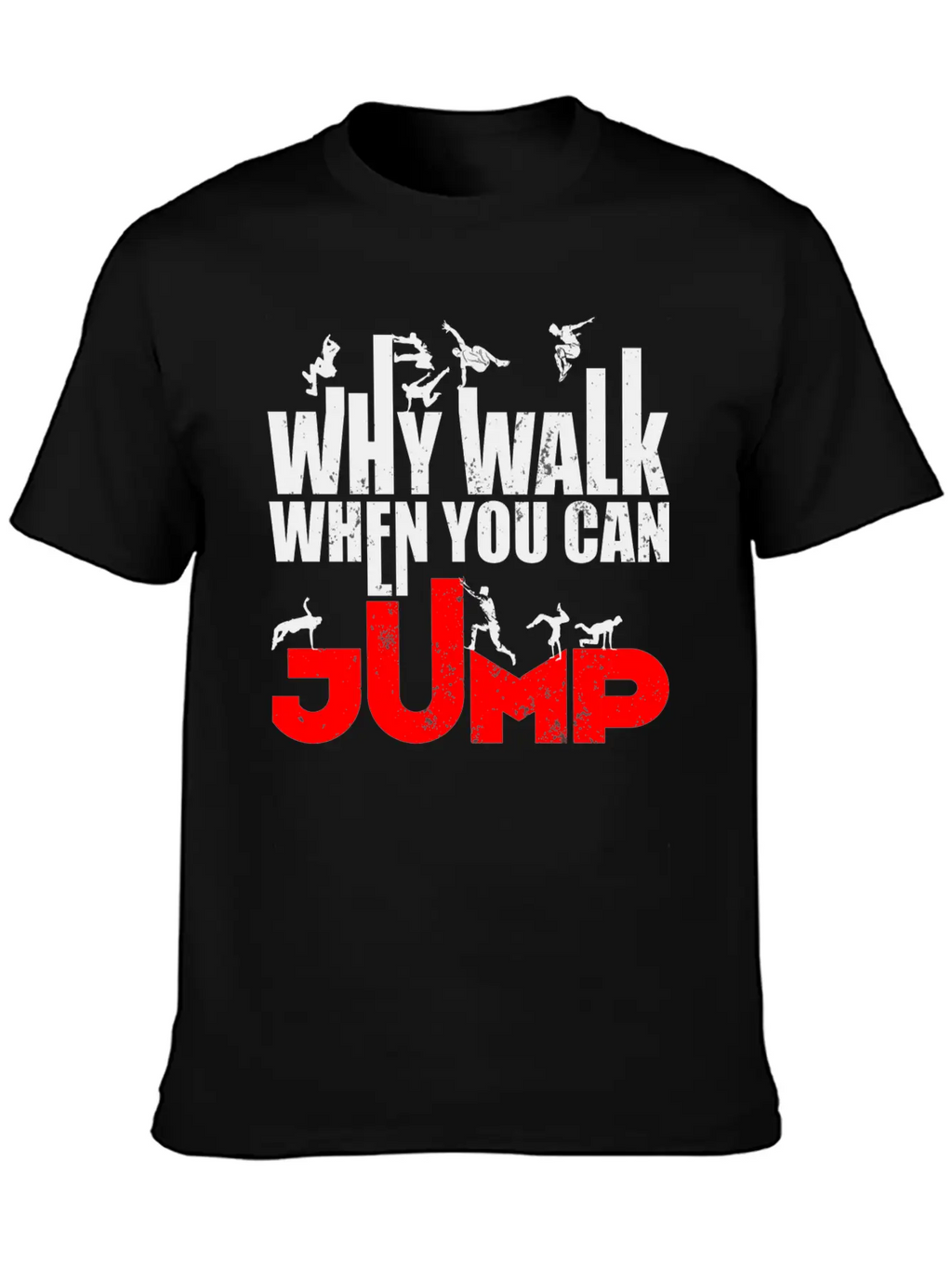 Parkour Athlete Sports Runner Freerunning Essential Cotton Tee For Daily Outfits – Unisex Style