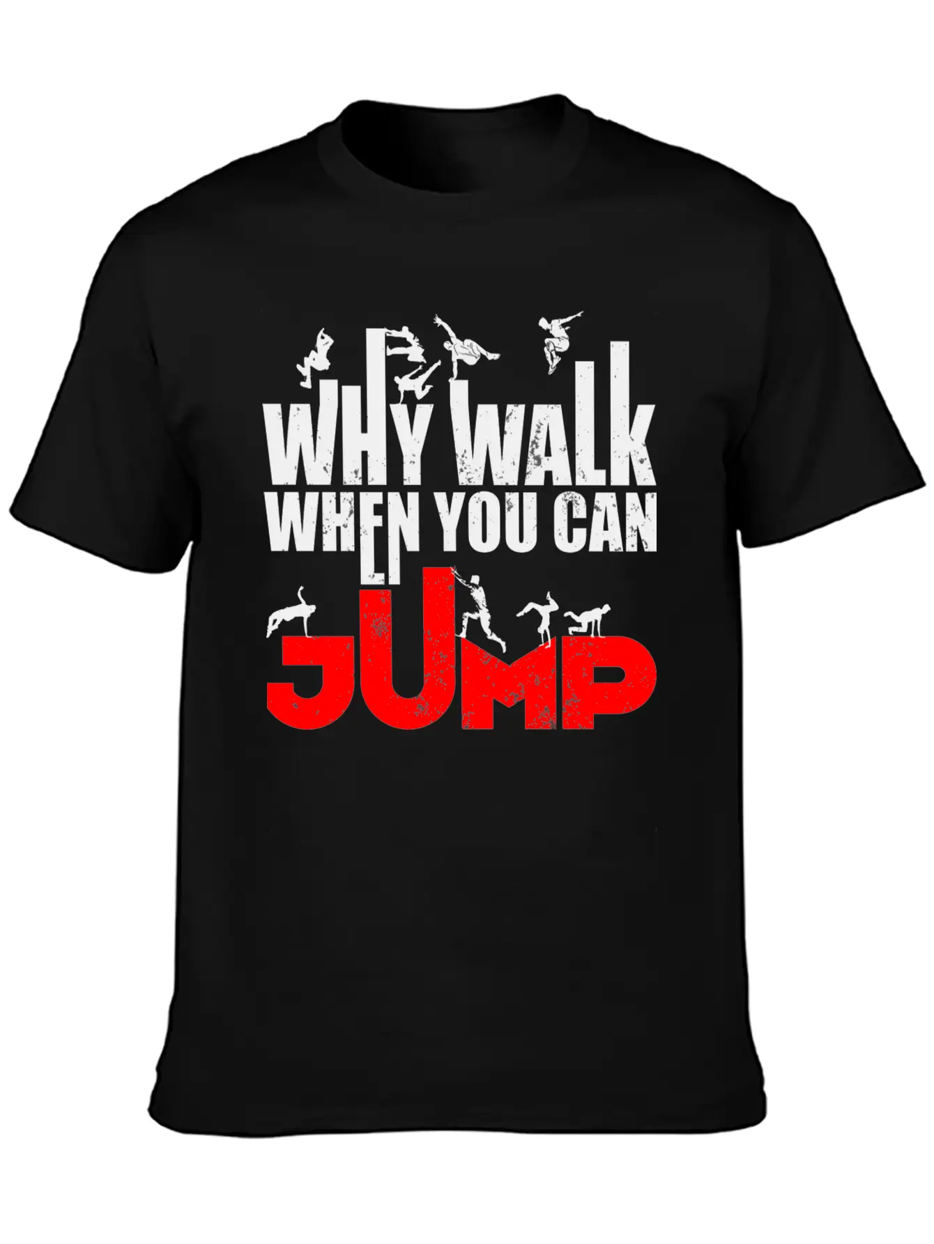 Parkour Athlete Sports Runner Freerunning Essential Cotton Tee For Daily Outfits – Unisex Style