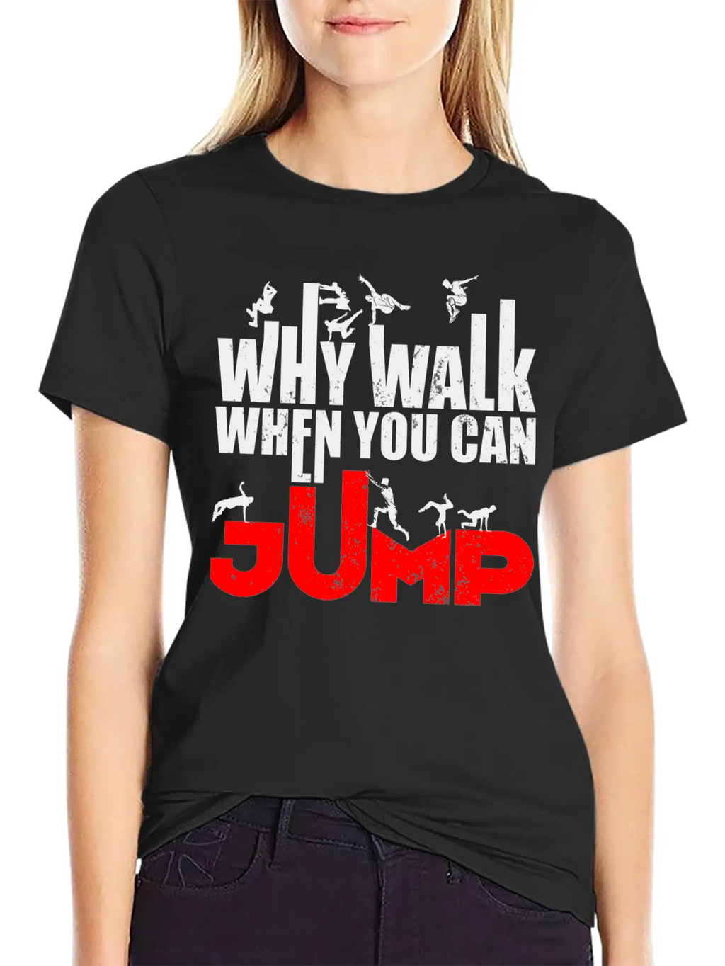 Parkour Athlete Sports Runner Freerunning Essential Cotton Tee For Daily Outfits – Unisex Style