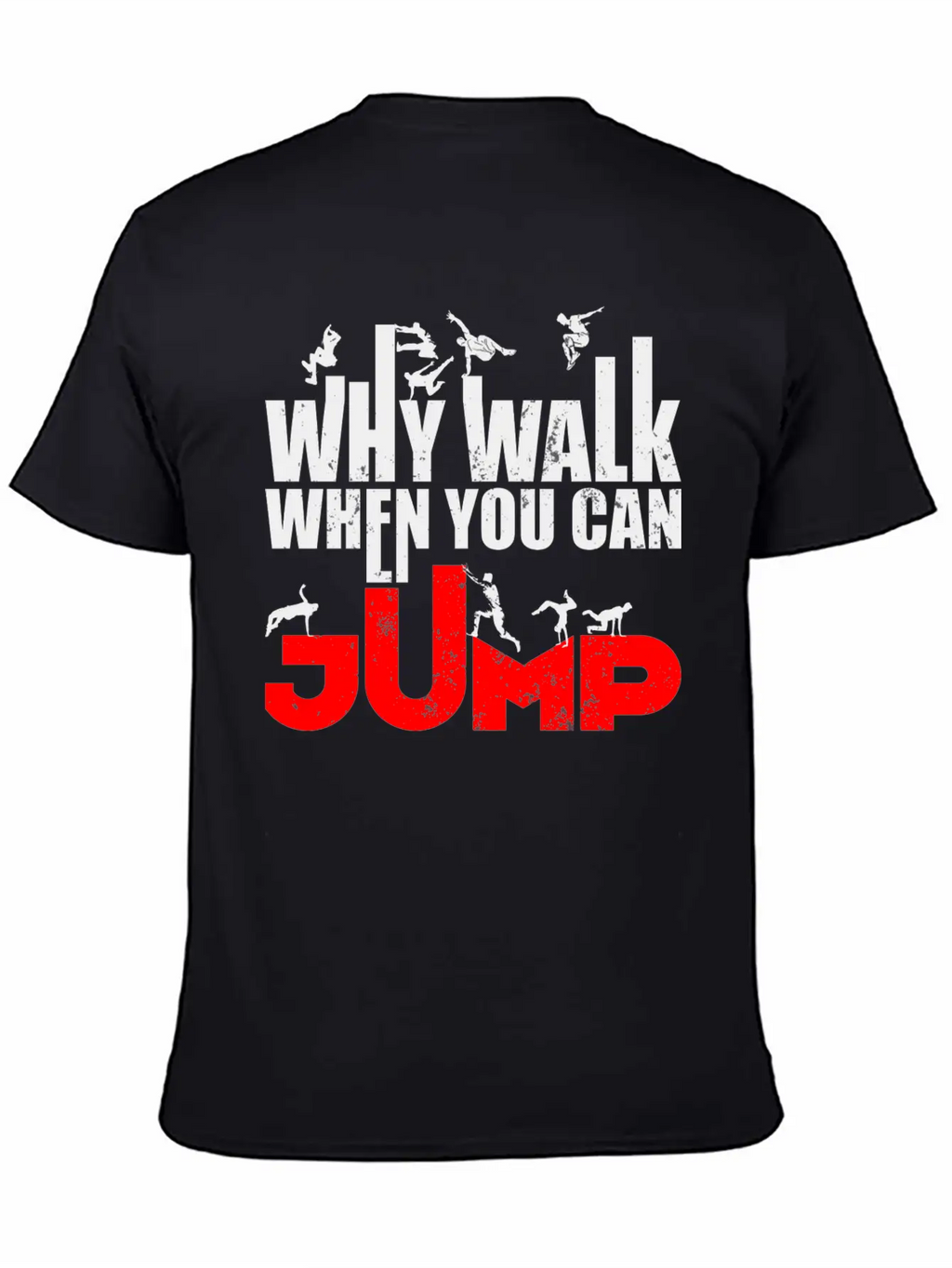 Parkour Athlete Sports Runner Freerunning Essential Cotton Tee For Daily Outfits – Unisex Style