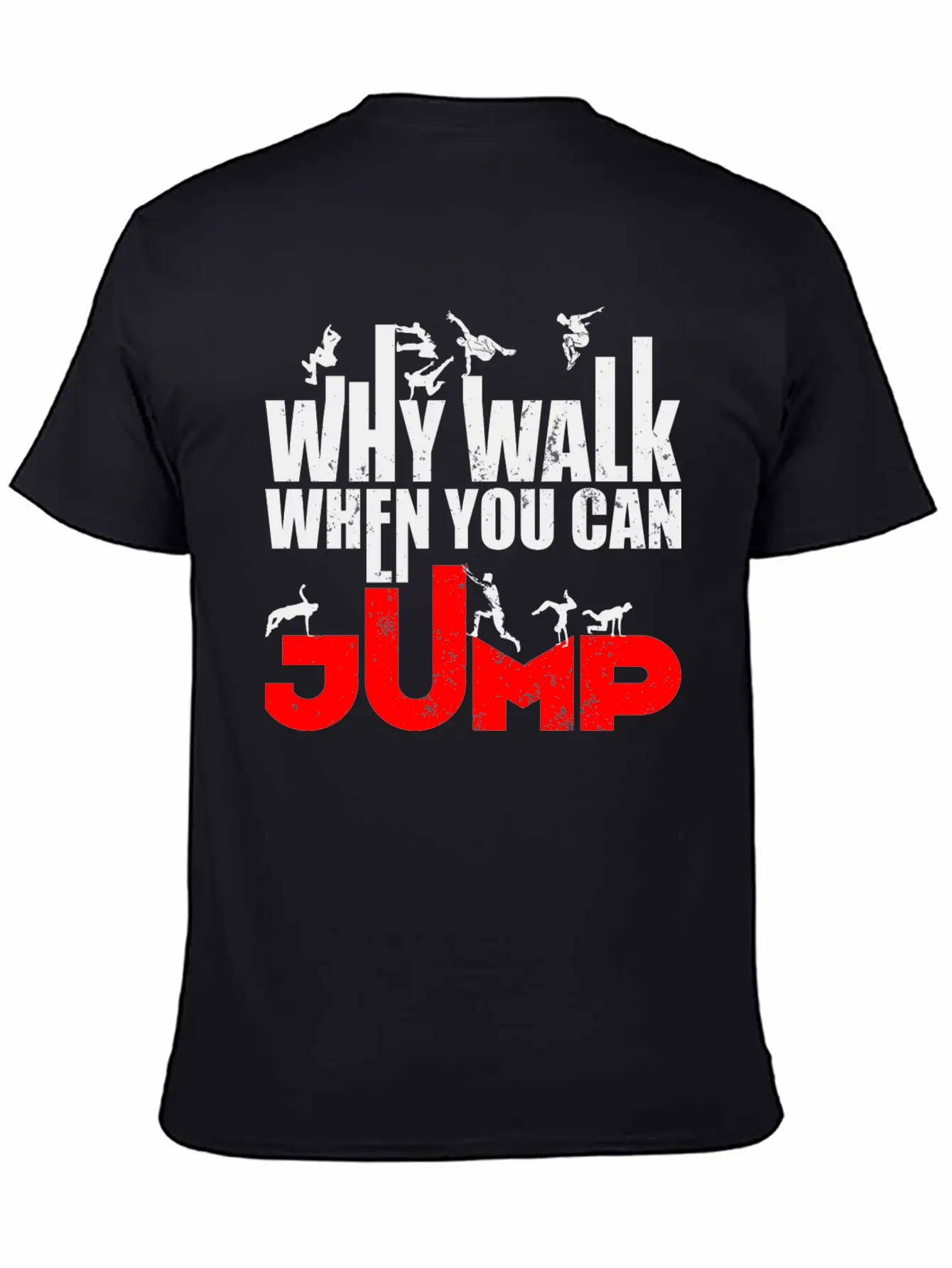 Parkour Athlete Sports Runner Freerunning Essential Cotton Tee For Daily Outfits – Unisex Style