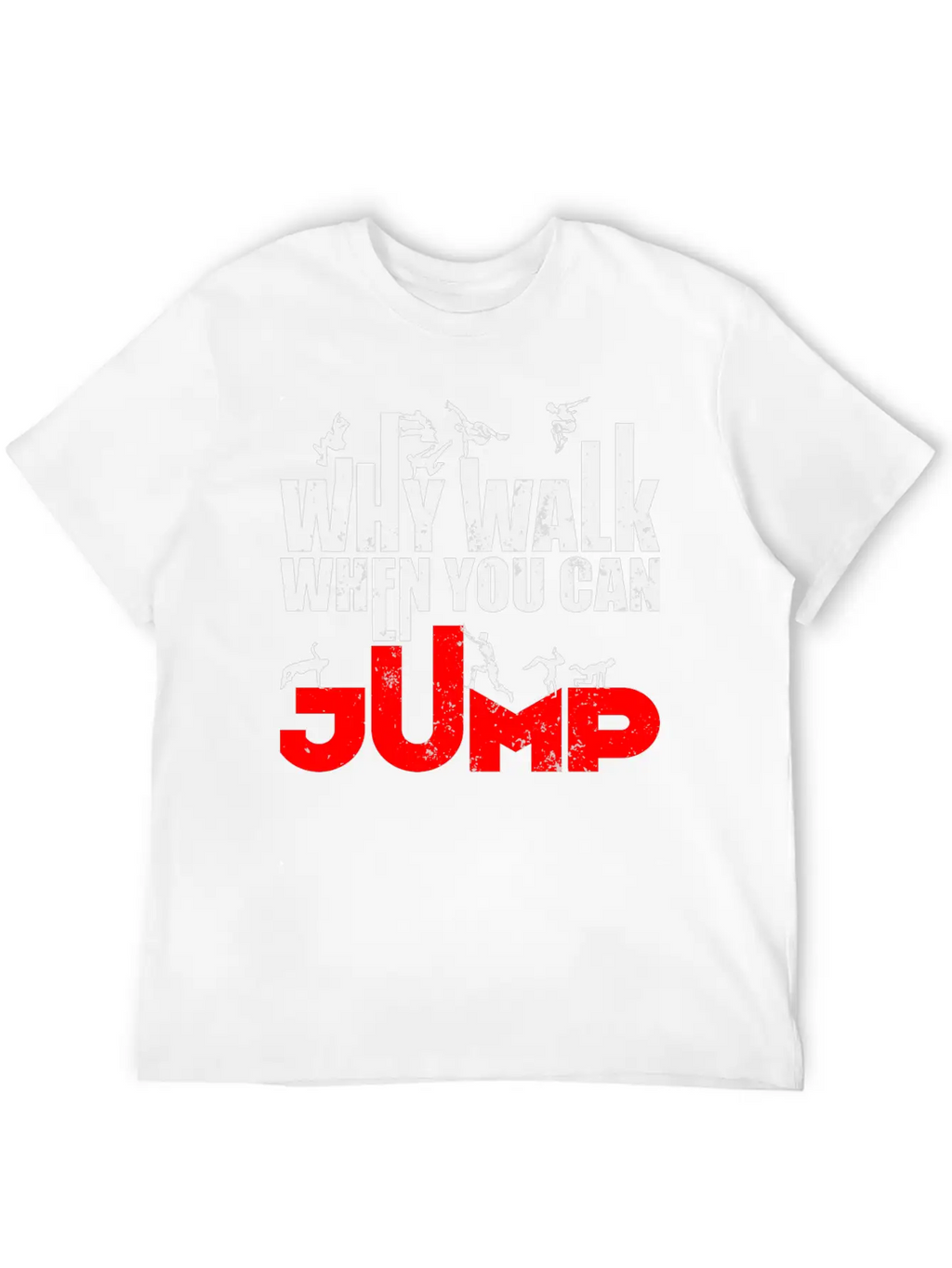 Parkour Athlete Sports Runner Freerunning Essential Cotton Tee For Daily Outfits – Unisex Style