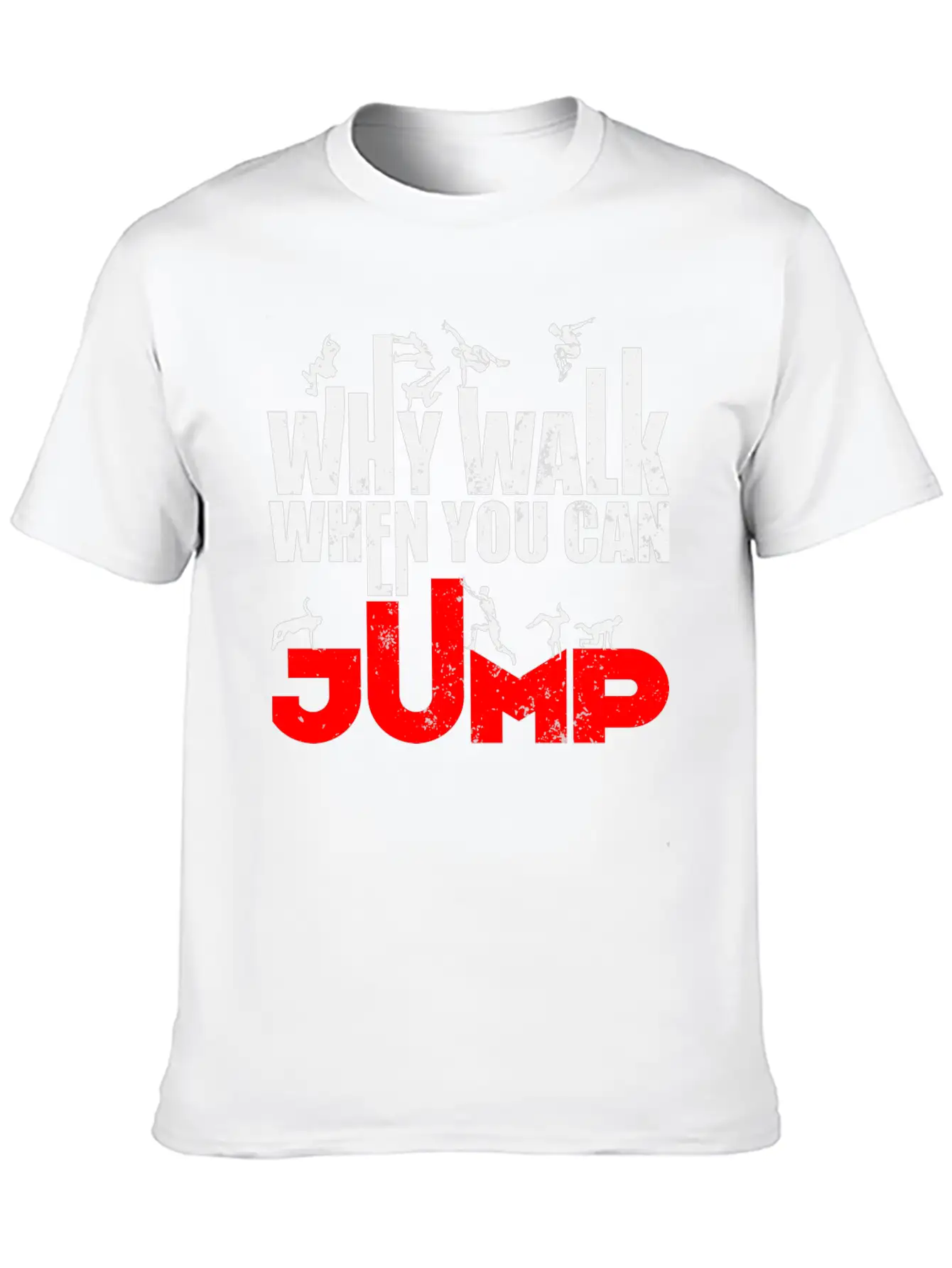 Parkour Athlete Sports Runner Freerunning Essential Cotton Tee For Daily Outfits – Unisex Style