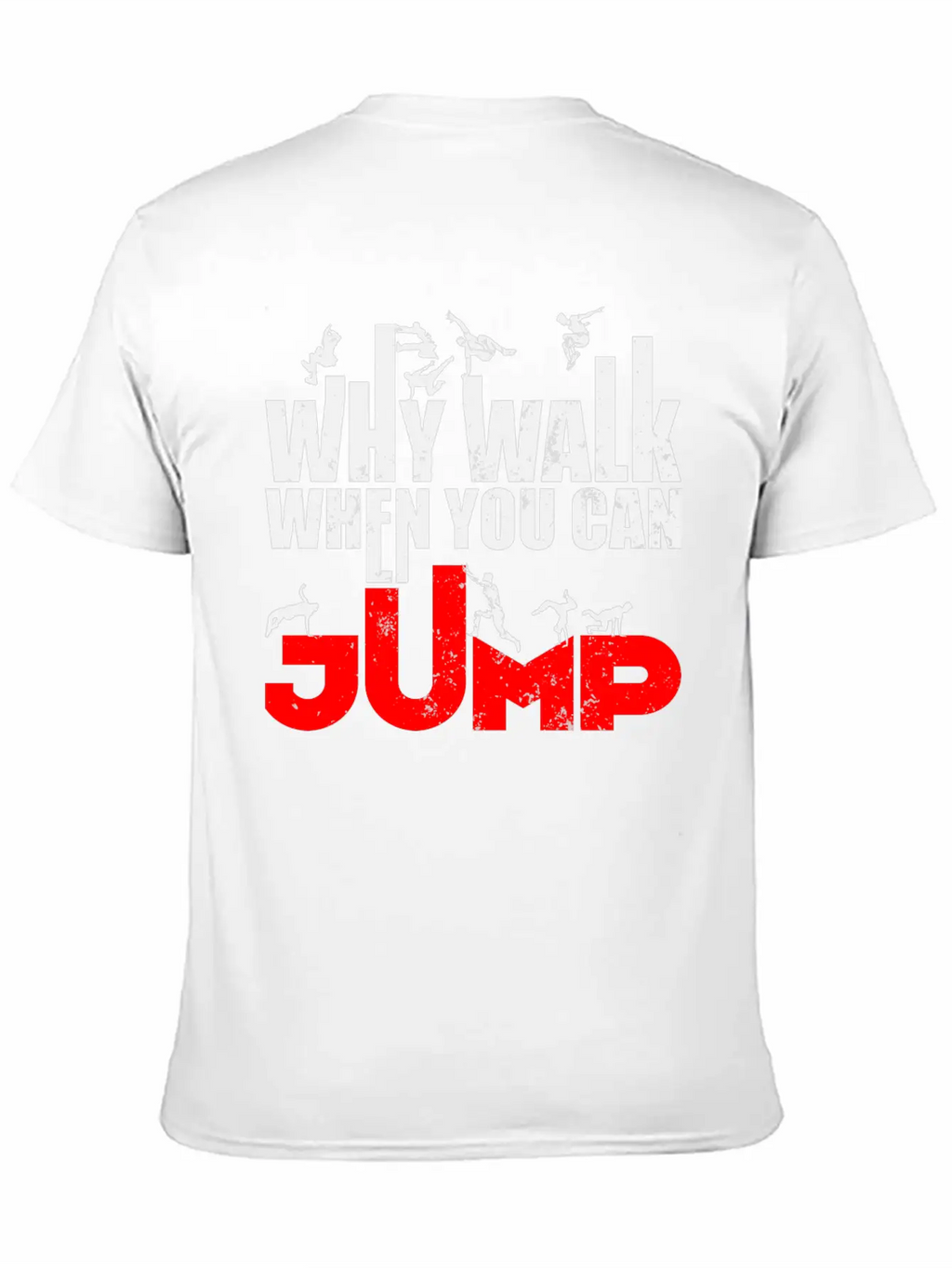 Parkour Athlete Sports Runner Freerunning Essential Cotton Tee For Daily Outfits – Unisex Style