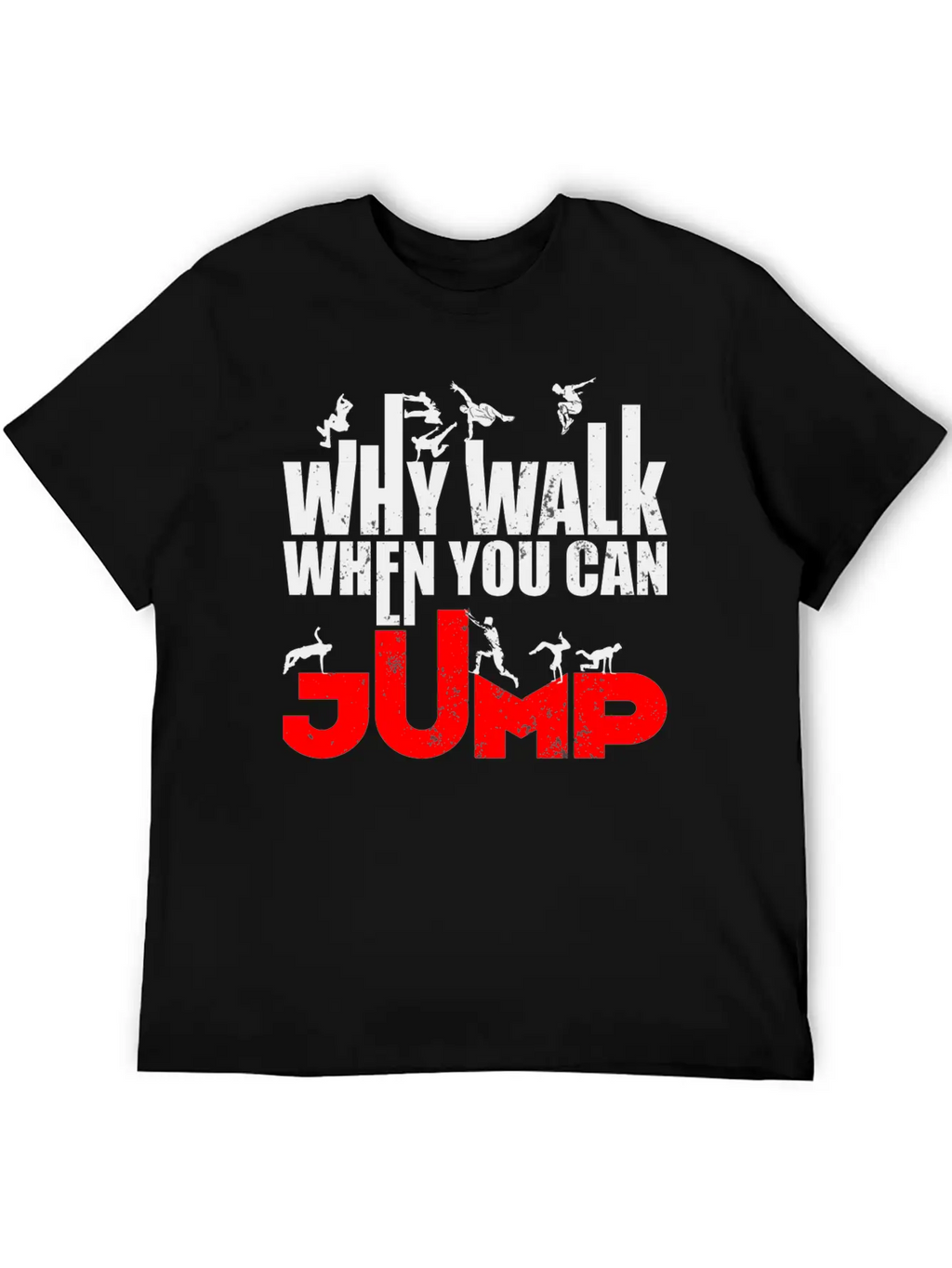 Parkour Athlete Sports Runner Freerunning Essential Cotton Tee For Daily Outfits – Unisex Style