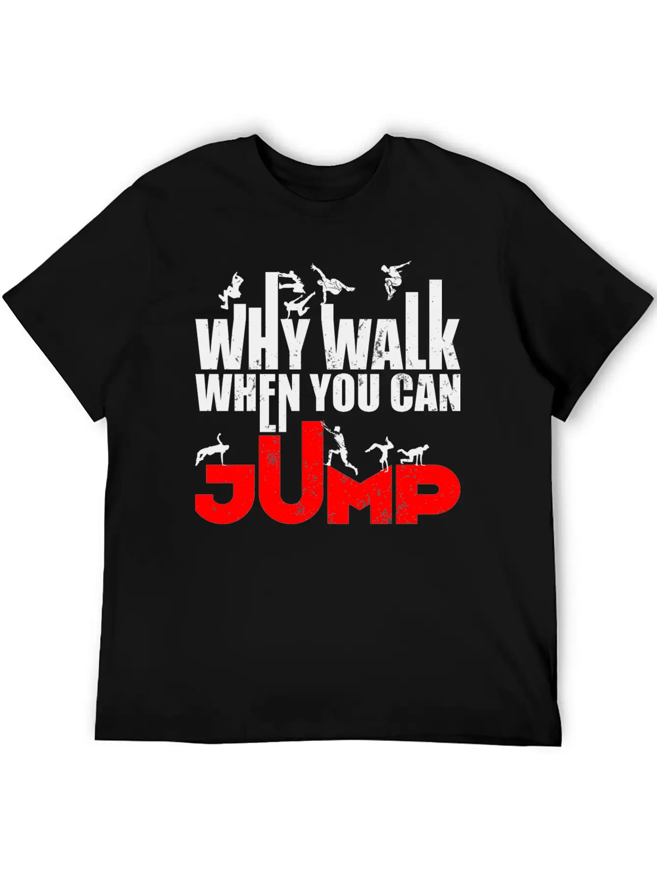 Parkour Athlete Sports Runner Freerunning Essential Cotton Tee For Daily Outfits – Unisex Style
