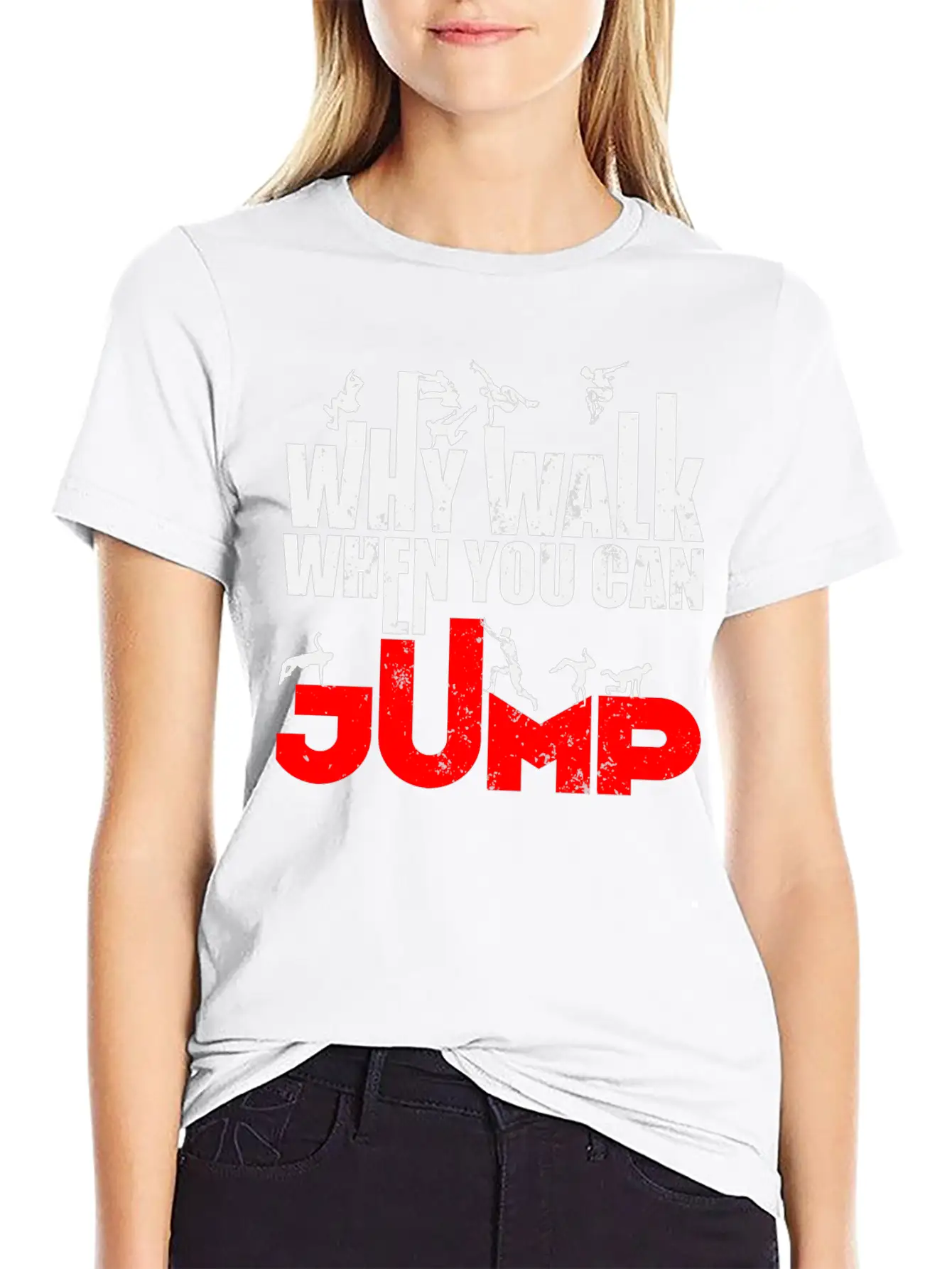 Parkour Athlete Sports Runner Freerunning Essential Cotton Tee For Daily Outfits – Unisex Style