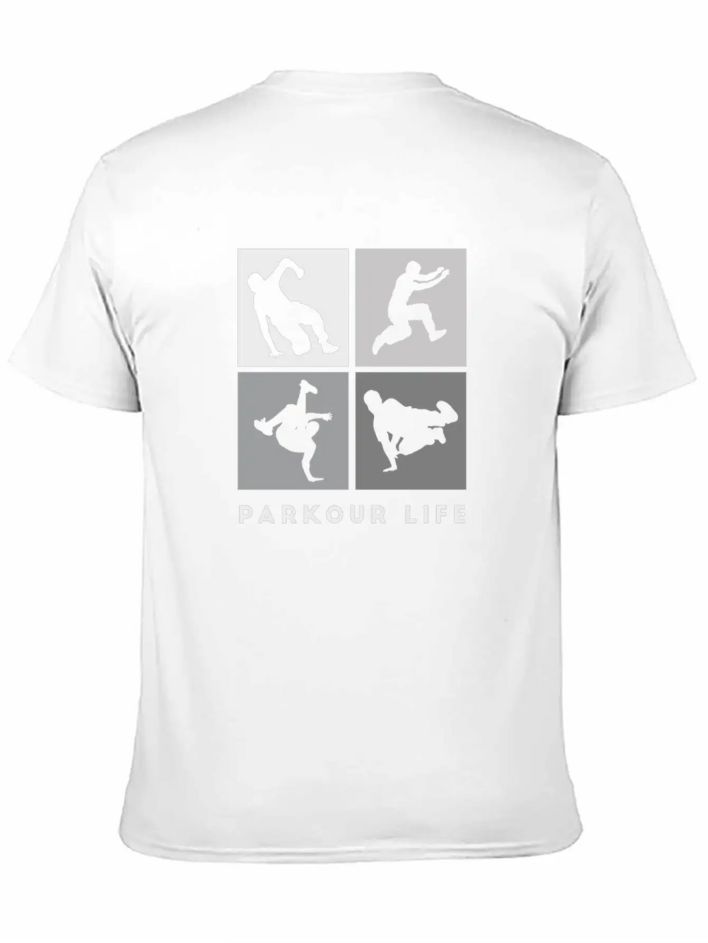 Parkour-Life Running Climber Freerunner Sports Essential Cotton Tee For Daily Outfits – Unisex Style