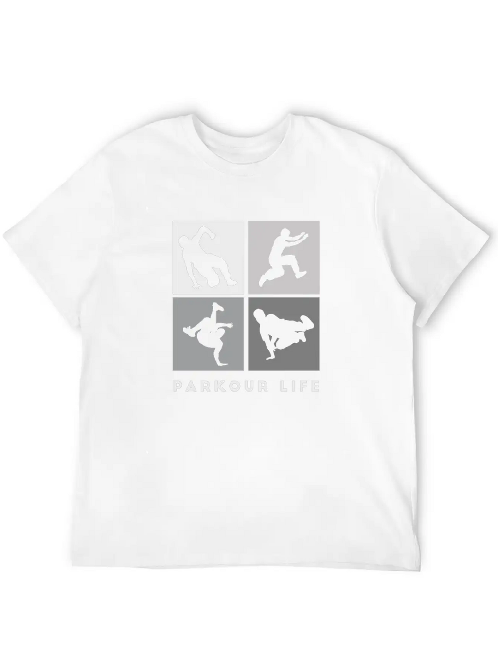 Parkour-Life Running Climber Freerunner Sports Essential Cotton Tee For Daily Outfits – Unisex Style