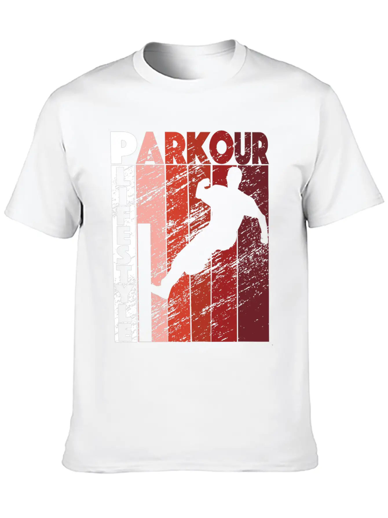 Parkour Lifestyle Retro Freerunning Urban Basic Graphic T-Shirt – Daily Comfort In Soft Cotton